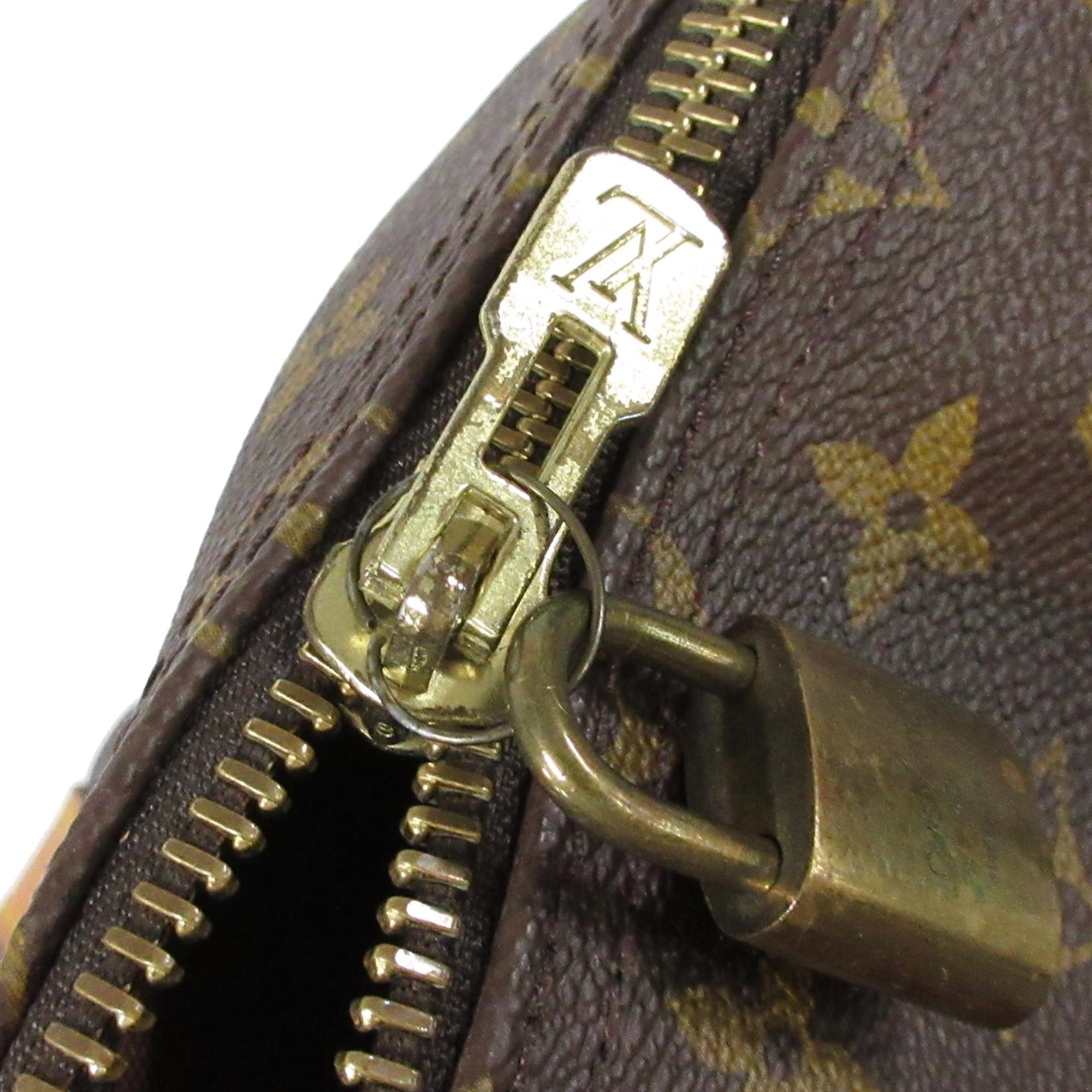 Louis Vuitton Monogram Keepall Bandouliere 55 (SHG-36450)