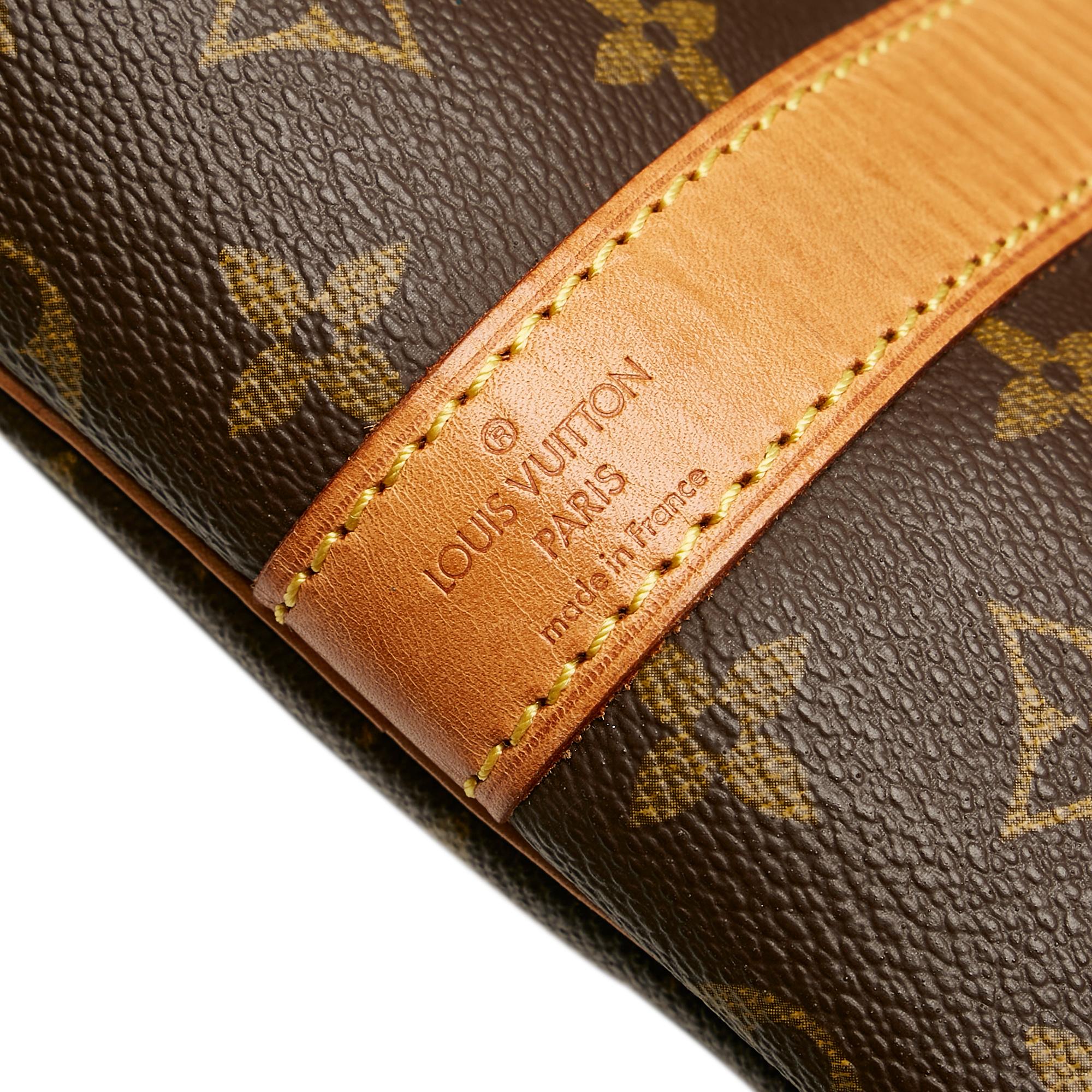 Louis Vuitton Monogram Keepall Bandouliere 60 (SHG-36241)