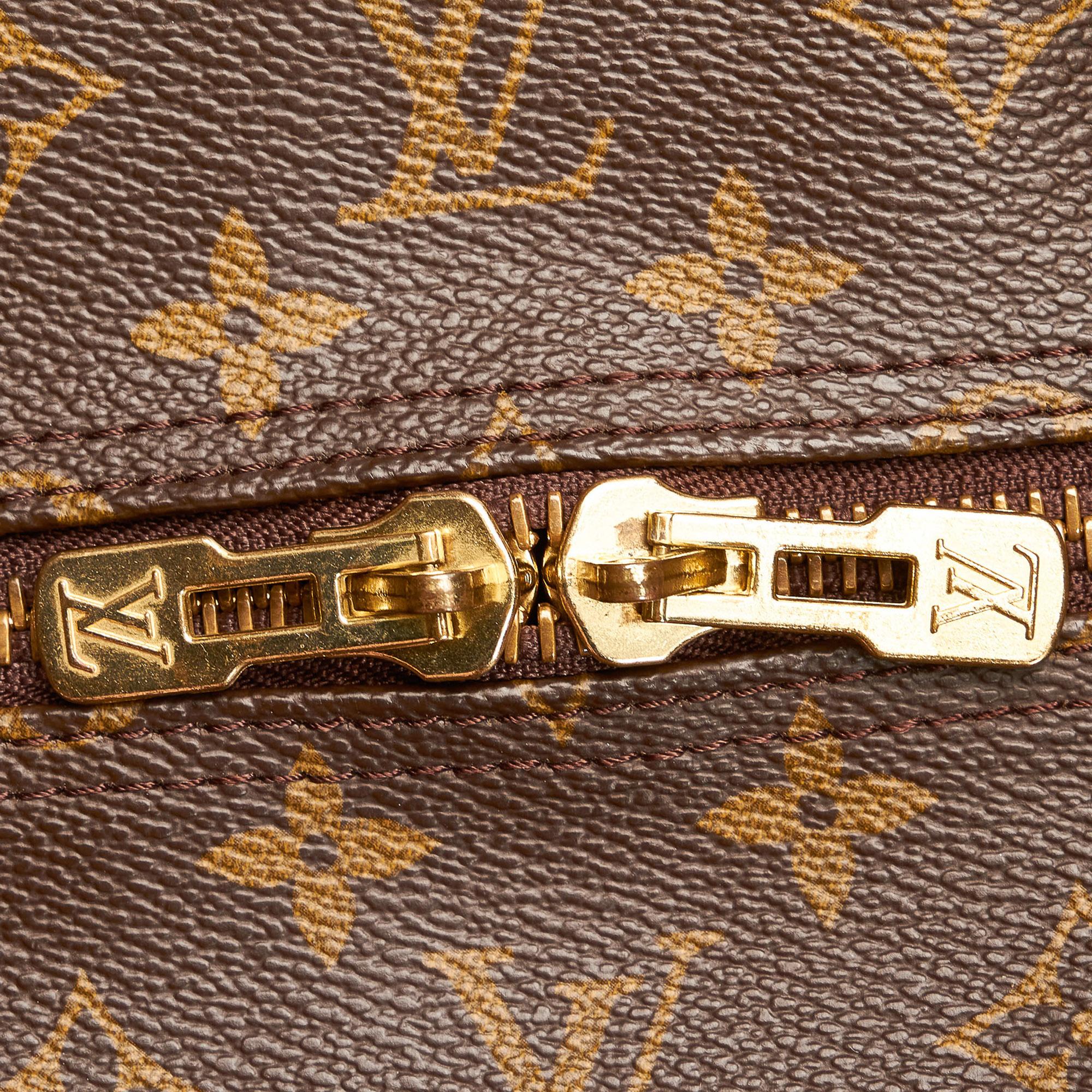 Louis Vuitton Monogram Keepall Bandouliere 60 (SHG-36333)