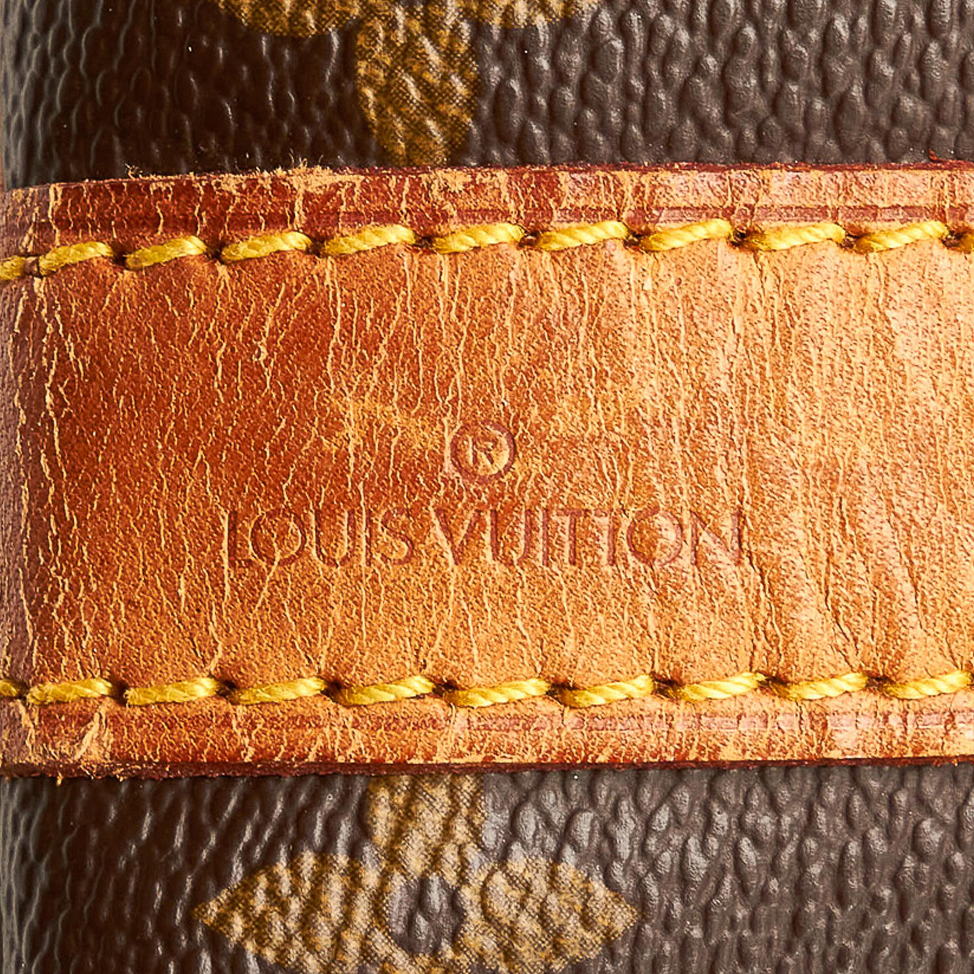 Louis Vuitton Monogram Keepall Bandouliere 60 (SHG-36333)