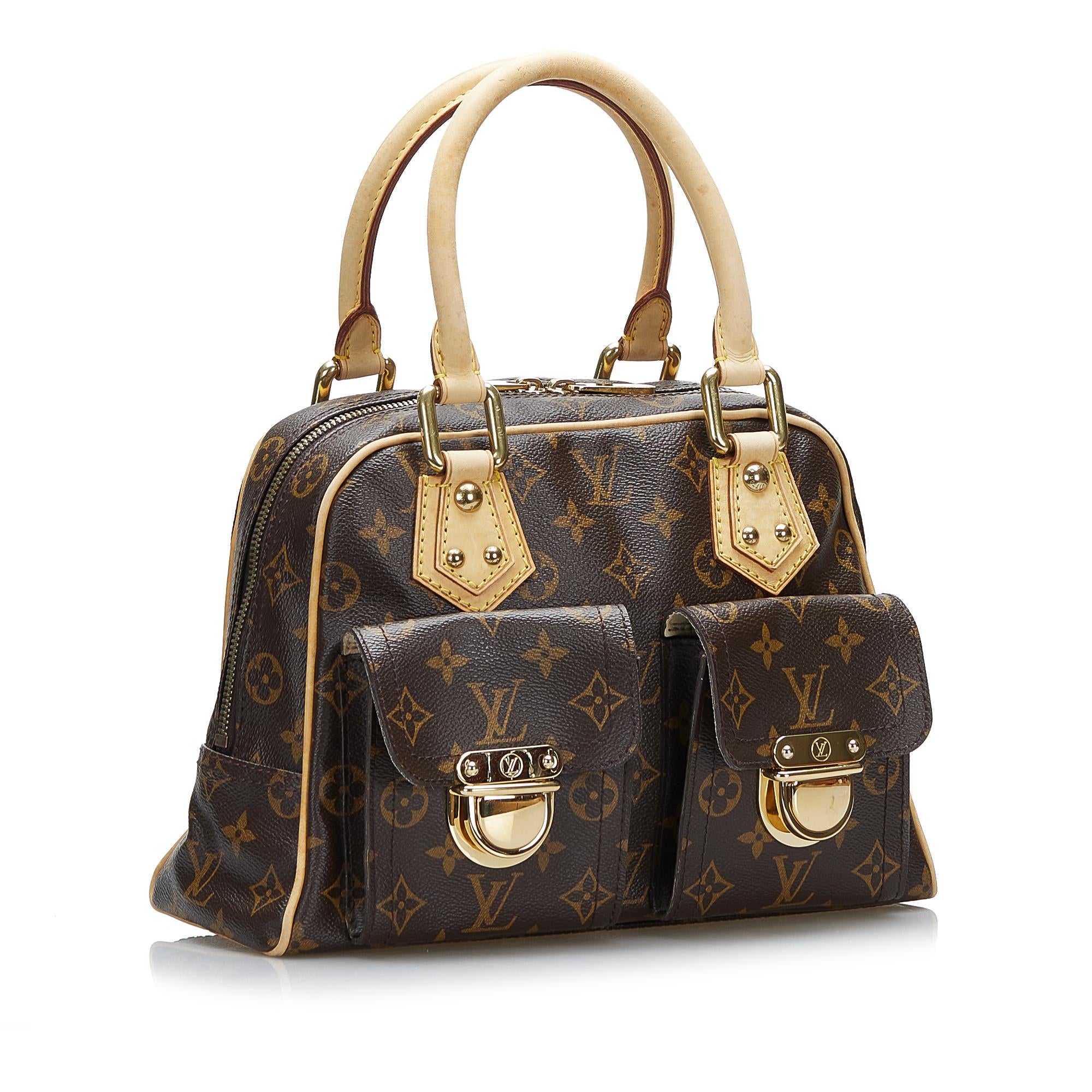 Louis Vuitton Monogram Manhattan PM (SHG-GzTtBm)