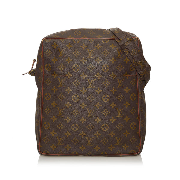 Louis Vuitton Marceau Monogram Canvas Shoulder Bag Tan