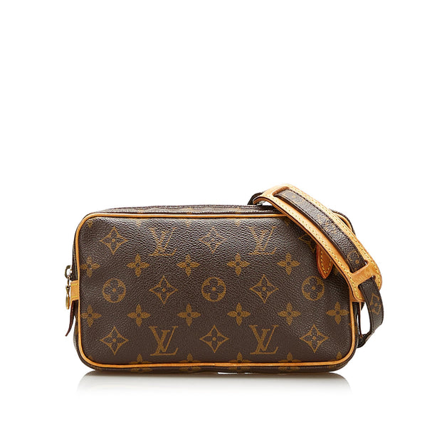 Louis Vuitton Pochette Marly Bandouliere Crossbody Bag in Monogram
