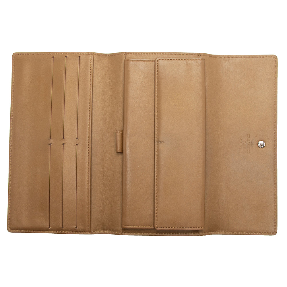 Louis Vuitton Monogram Mat Porte Tresor International Wallet (SHF-15477)