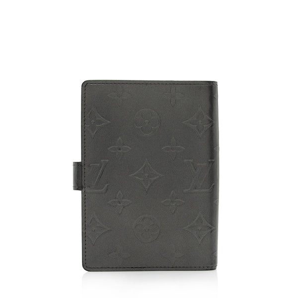 Louis Vuitton Monogram Mat Small Agenda Cover - FINAL SALE (SHF-18070) –  LuxeDH