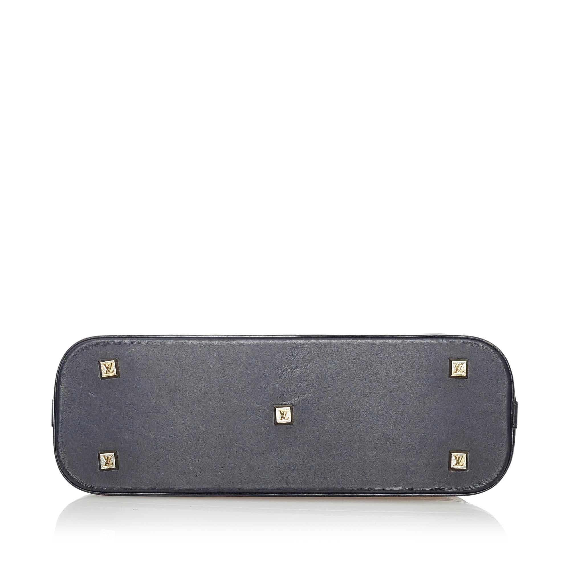 Louis Vuitton Monogram Mini Lin Alma Long Handbag (SHG-32439)