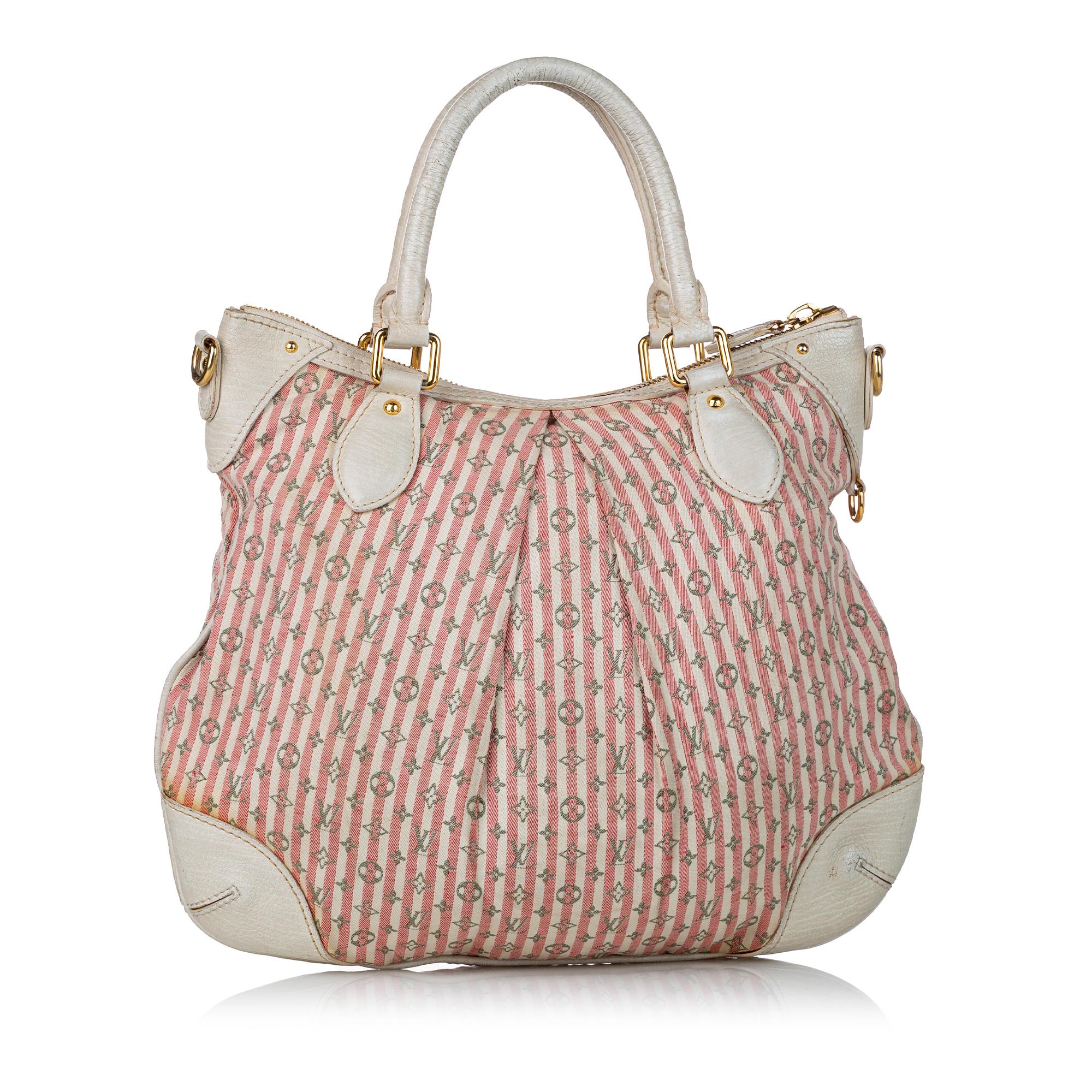 Louis Vuitton Monogram Mini Lin Croisette Marina PM (SHG-29588)
