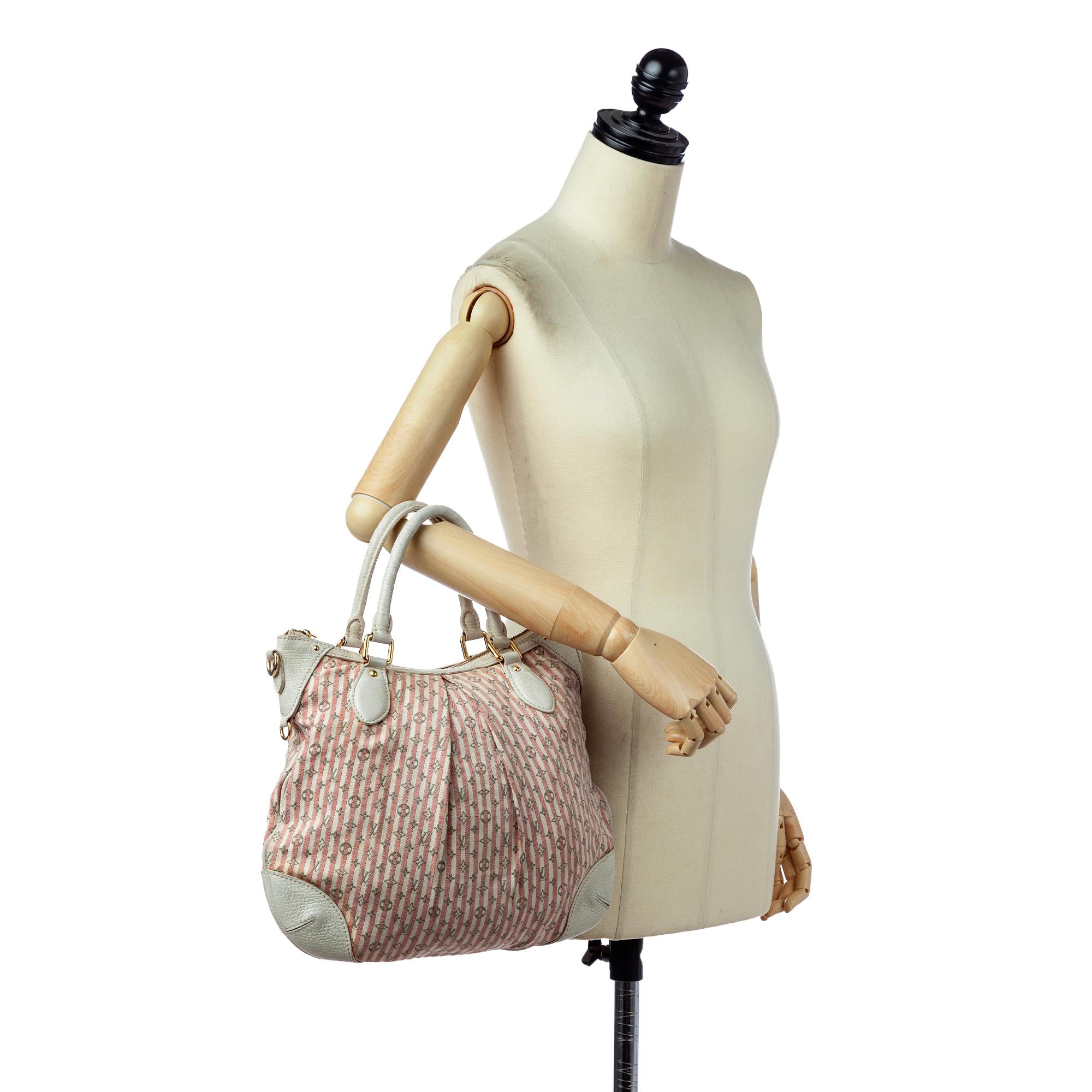 Louis Vuitton Monogram Mini Lin Croisette Marina PM (SHG-29588)