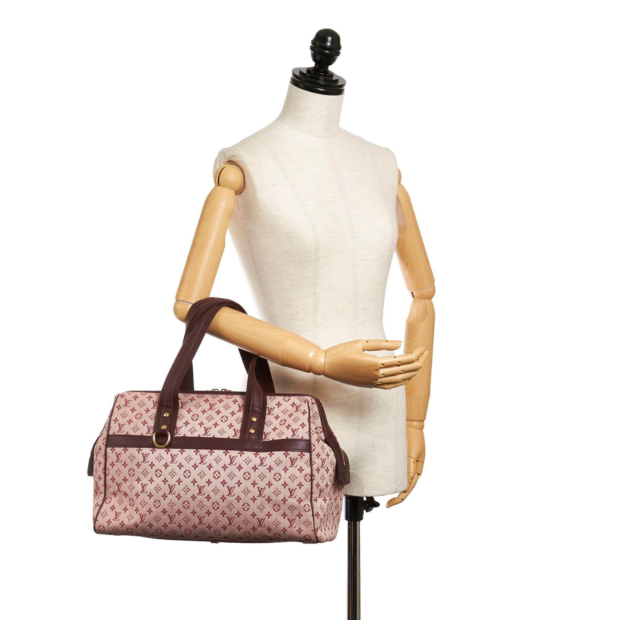 Louis Vuitton Monogram Mini Lin Josephine GM (SHG-29448)