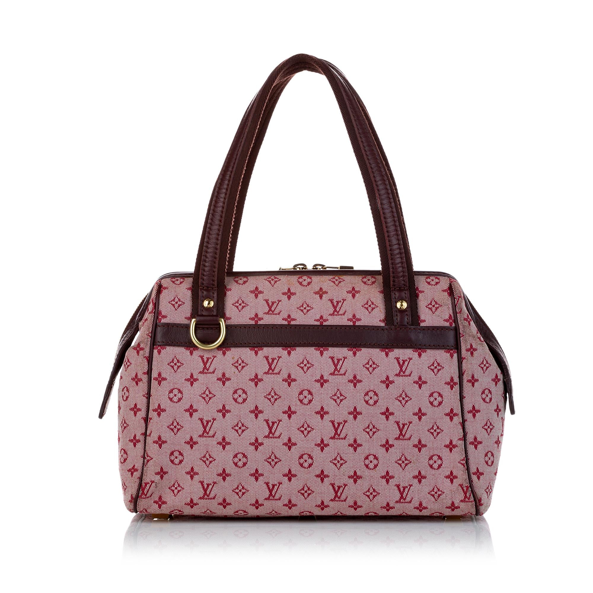 Louis Vuitton Monogram Mini Lin Josephine PM (SHG-27605)