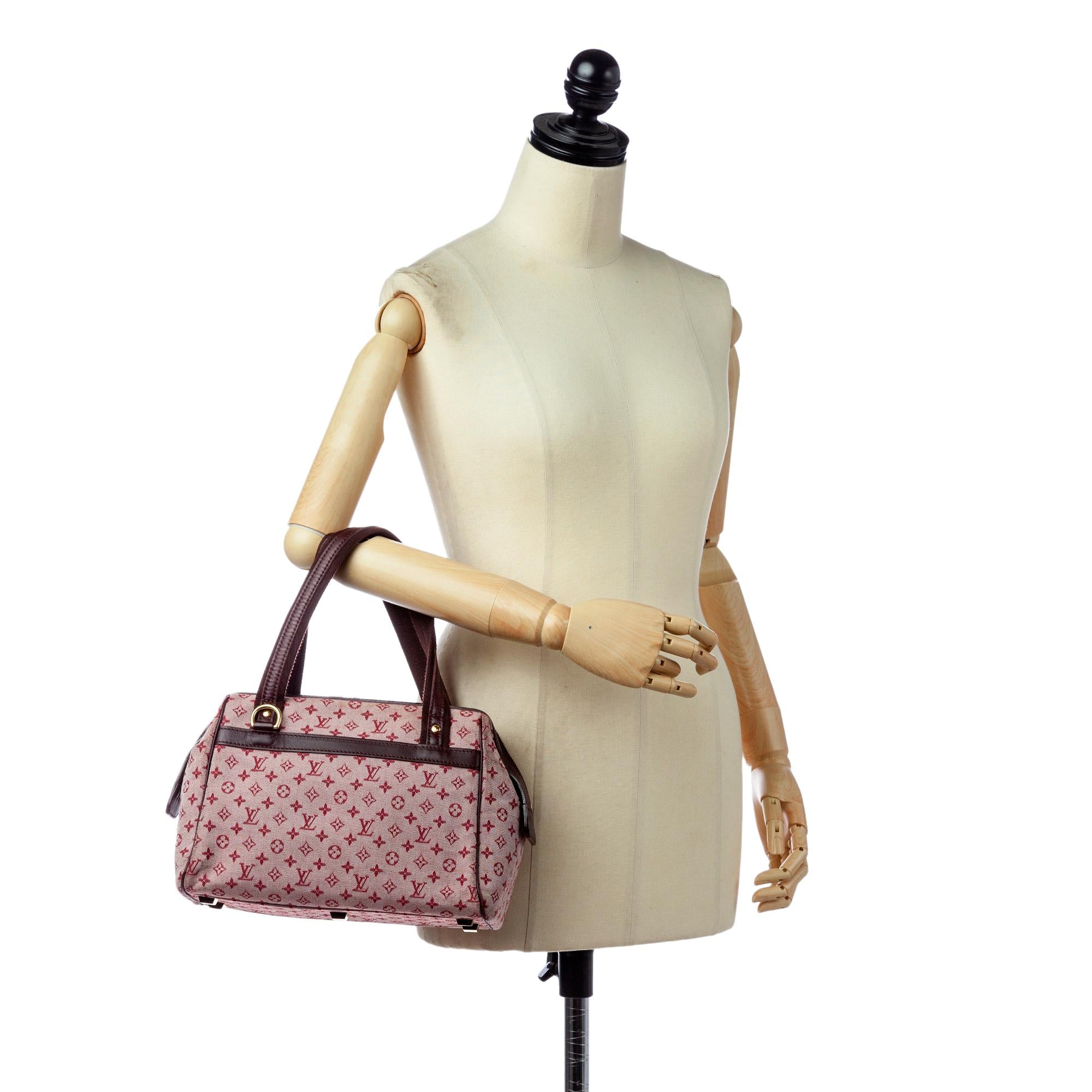 Louis Vuitton Monogram Mini Lin Josephine PM (SHG-27605)