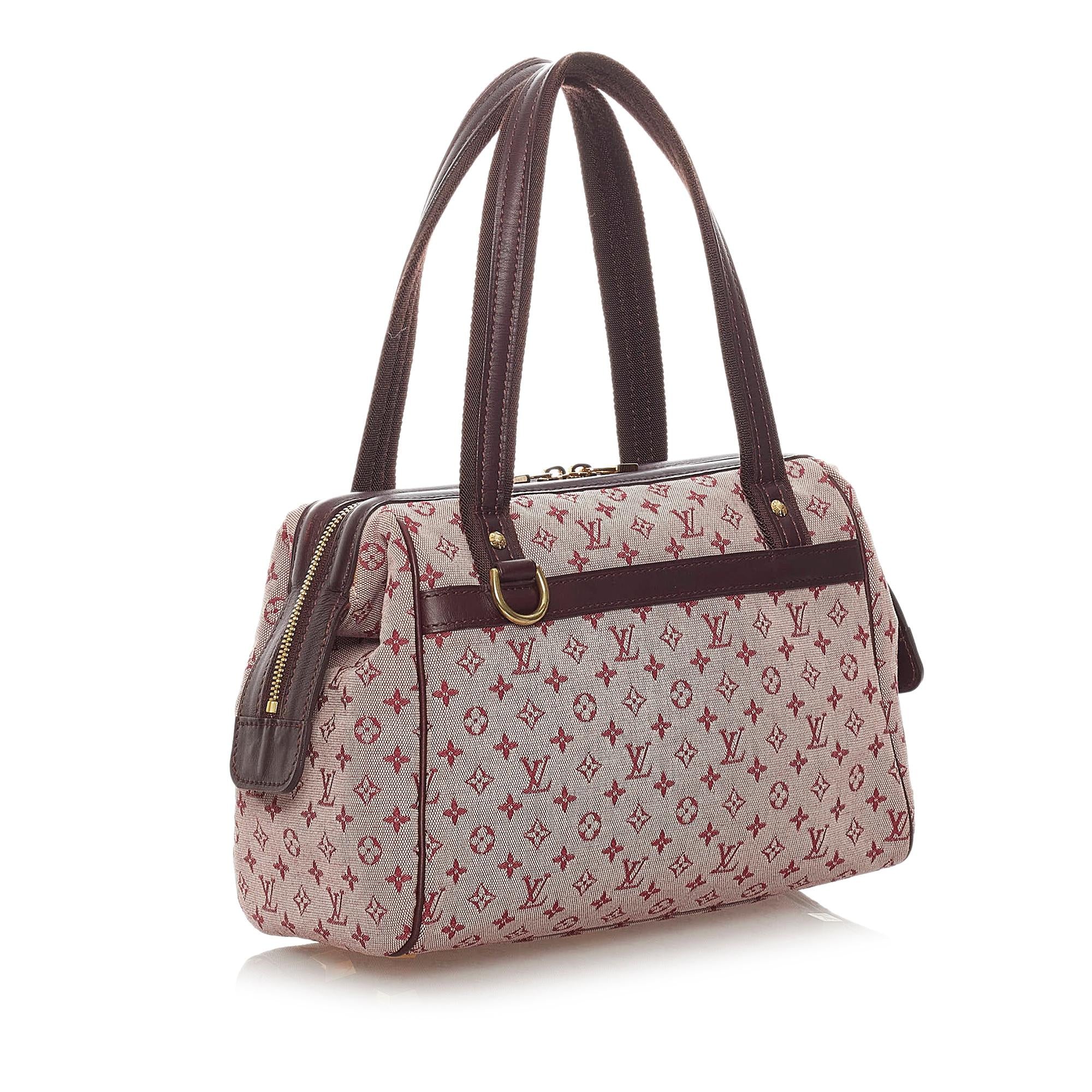 Louis Vuitton Monogram Mini Lin Josephine PM (SHG-28341)