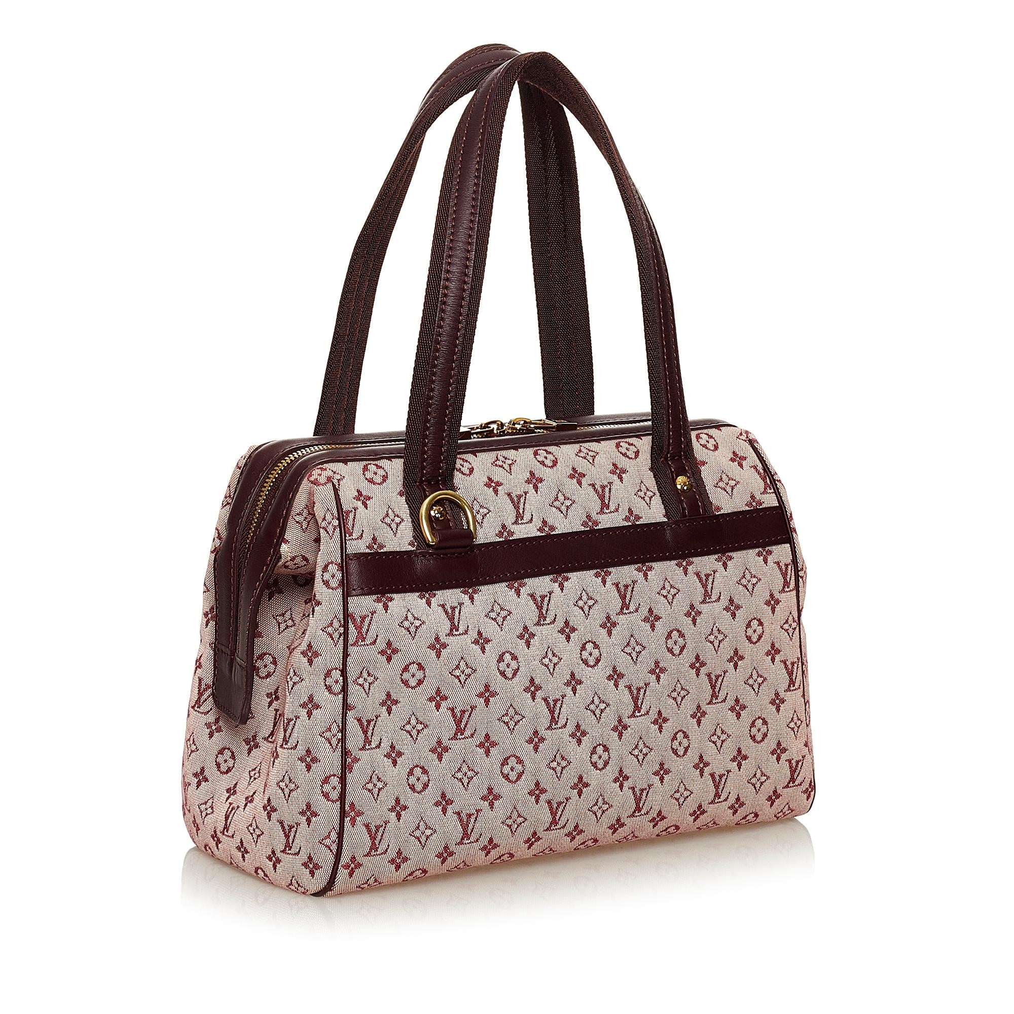 Louis Vuitton Monogram Mini Lin Josephine PM (SHG-29631)