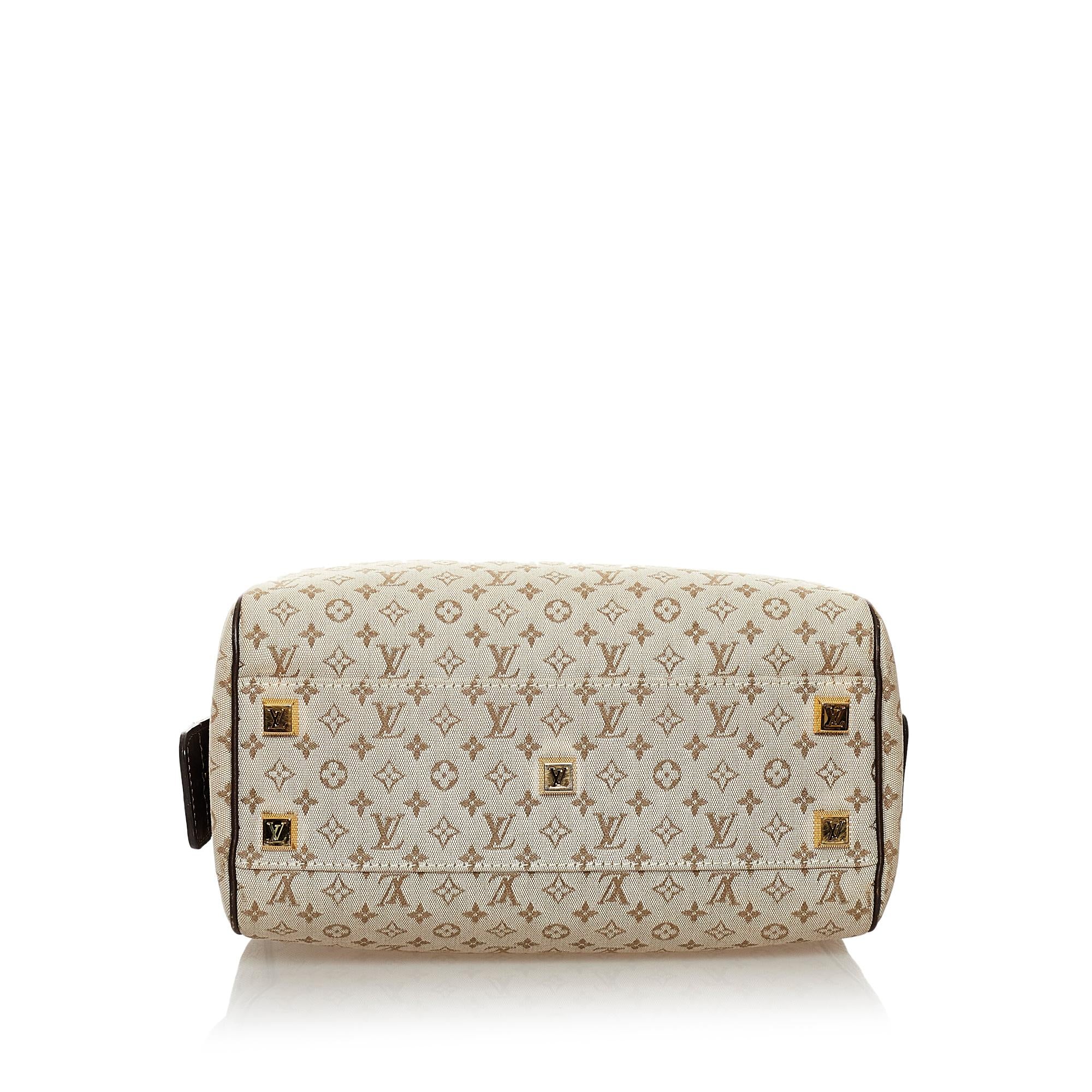 Louis Vuitton Monogram Mini Lin Josephine PM (SHG-32286)