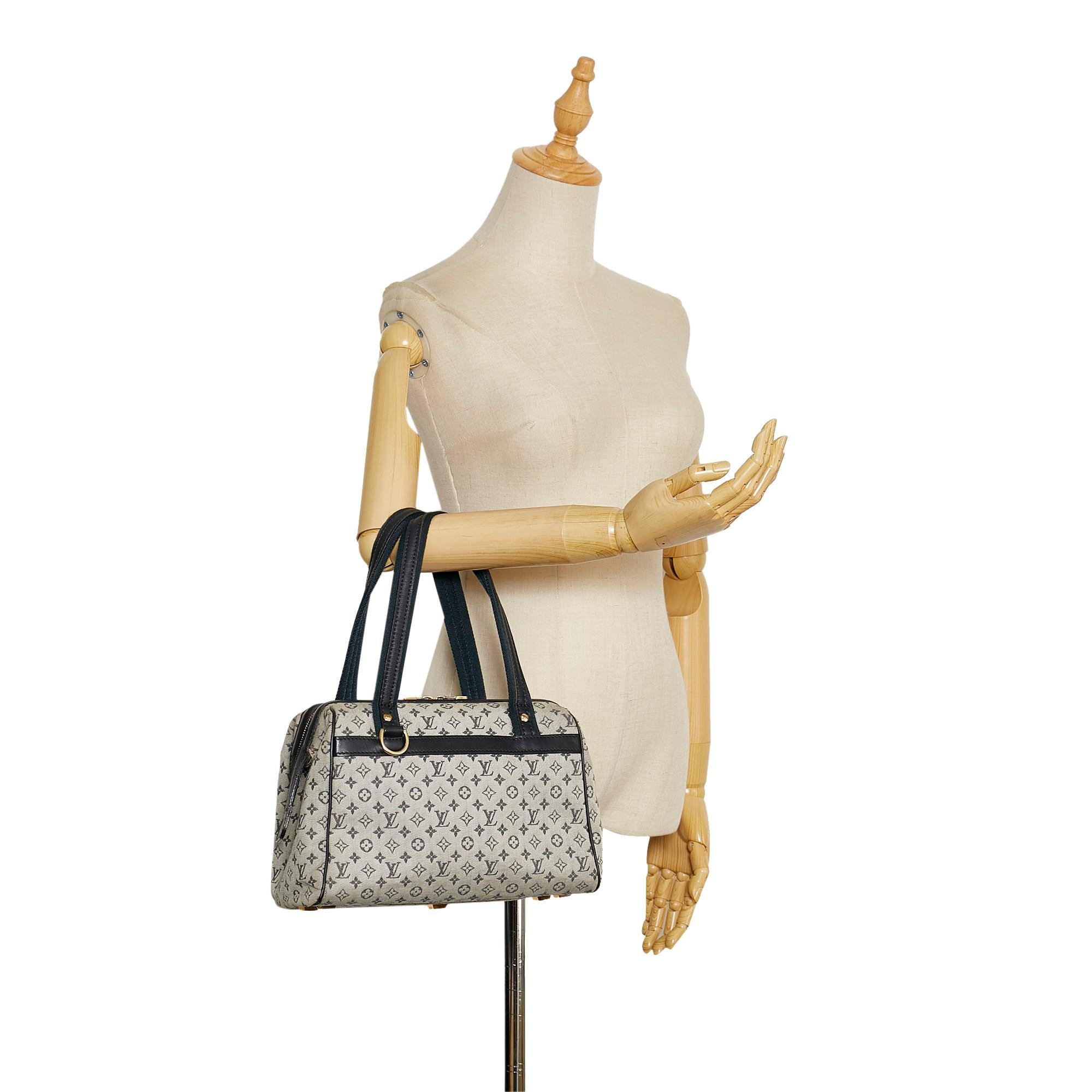 Louis Vuitton Monogram Mini Lin Josephine PM (SHG-35302)