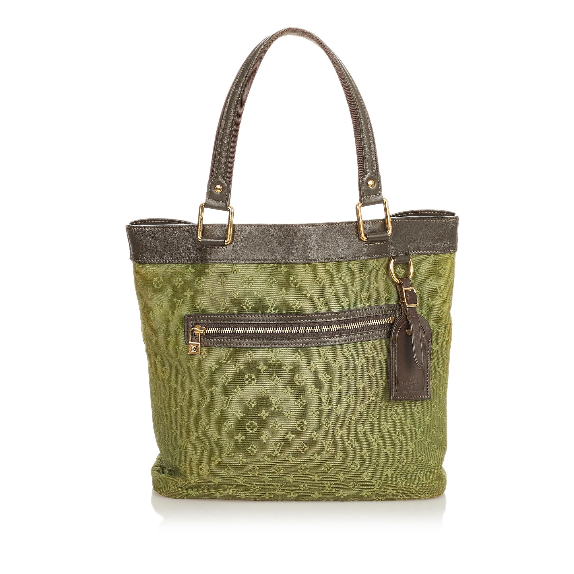 Louis Vuitton Monogram Mini Lin Lucille GM (SHG-26029)