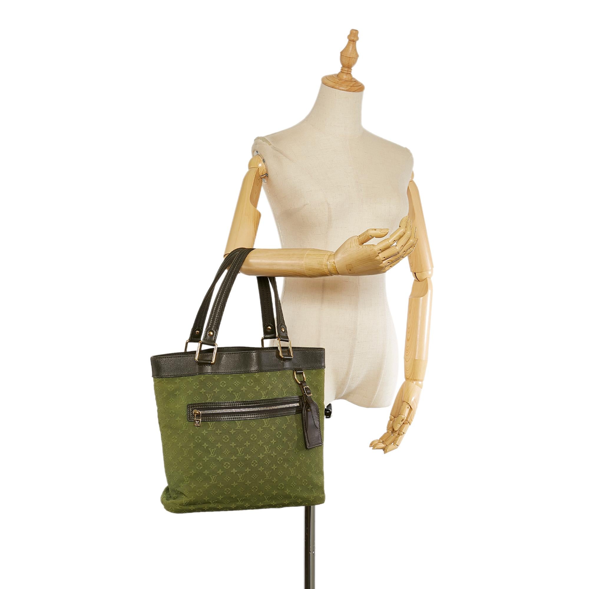 Louis Vuitton Monogram Mini Lin Lucille GM (SHG-26029)