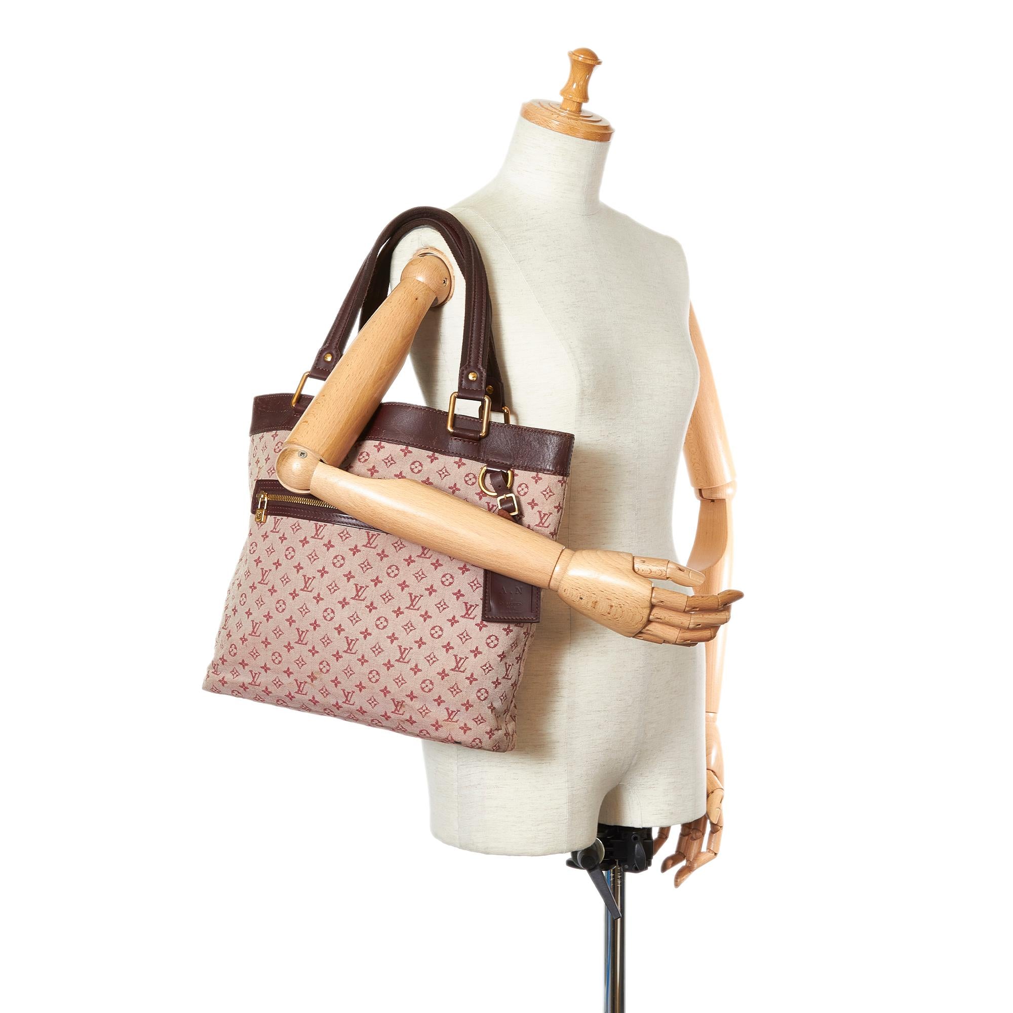 Louis Vuitton Monogram Mini Lin Lucille GM (SHG-26283)