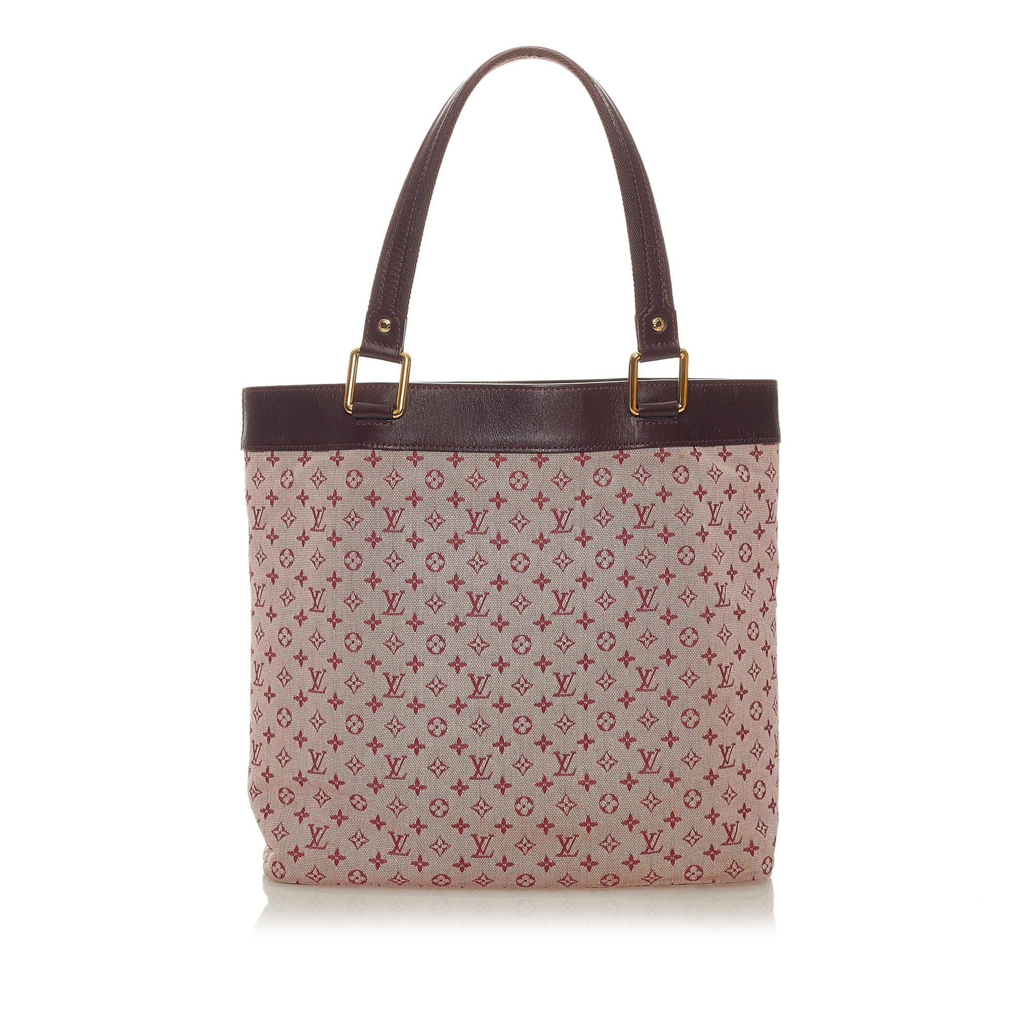 Louis Vuitton Monogram Mini Lin Lucille GM (SHG-27445)