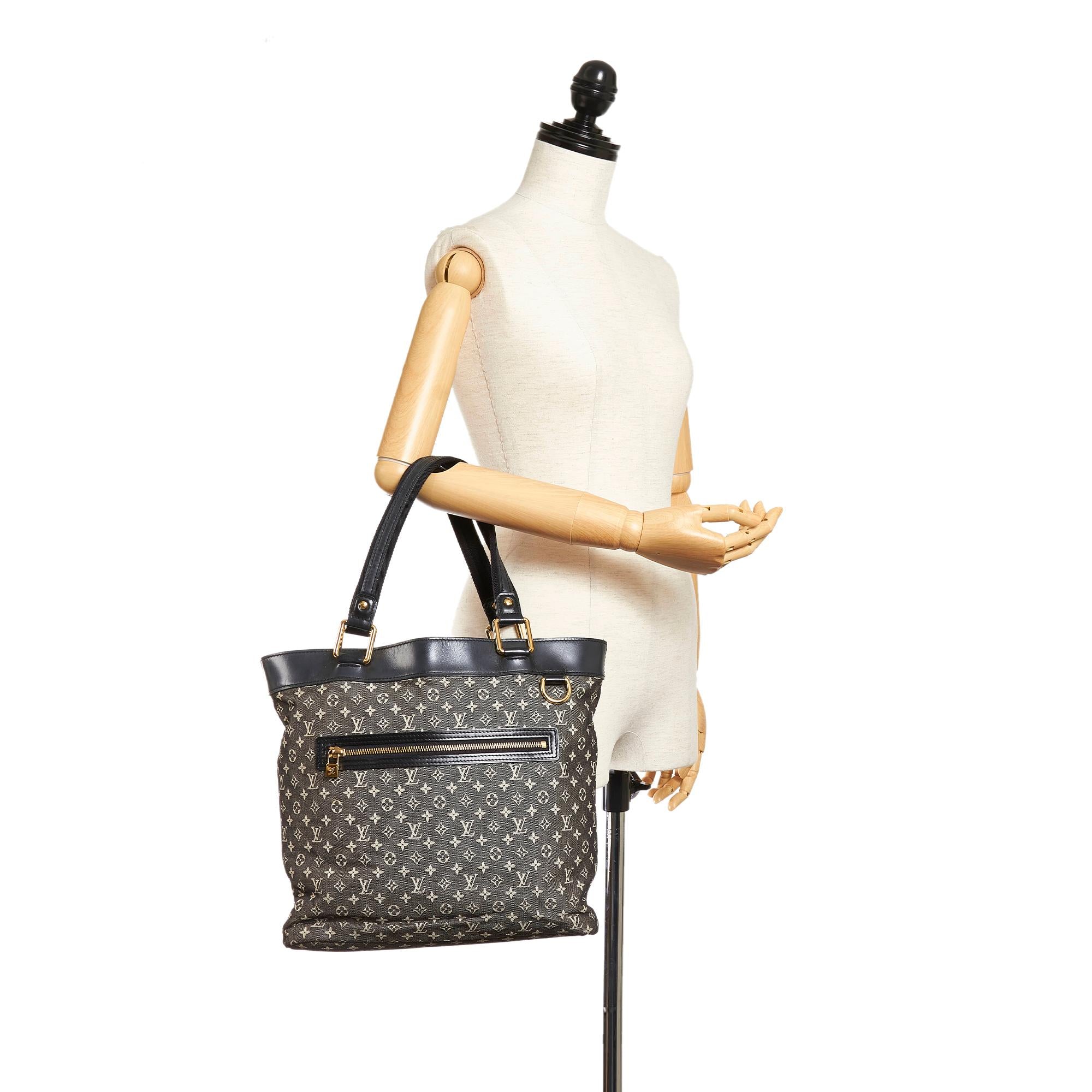 Louis Vuitton Monogram Mini Lin Lucille GM (SHG-28046)