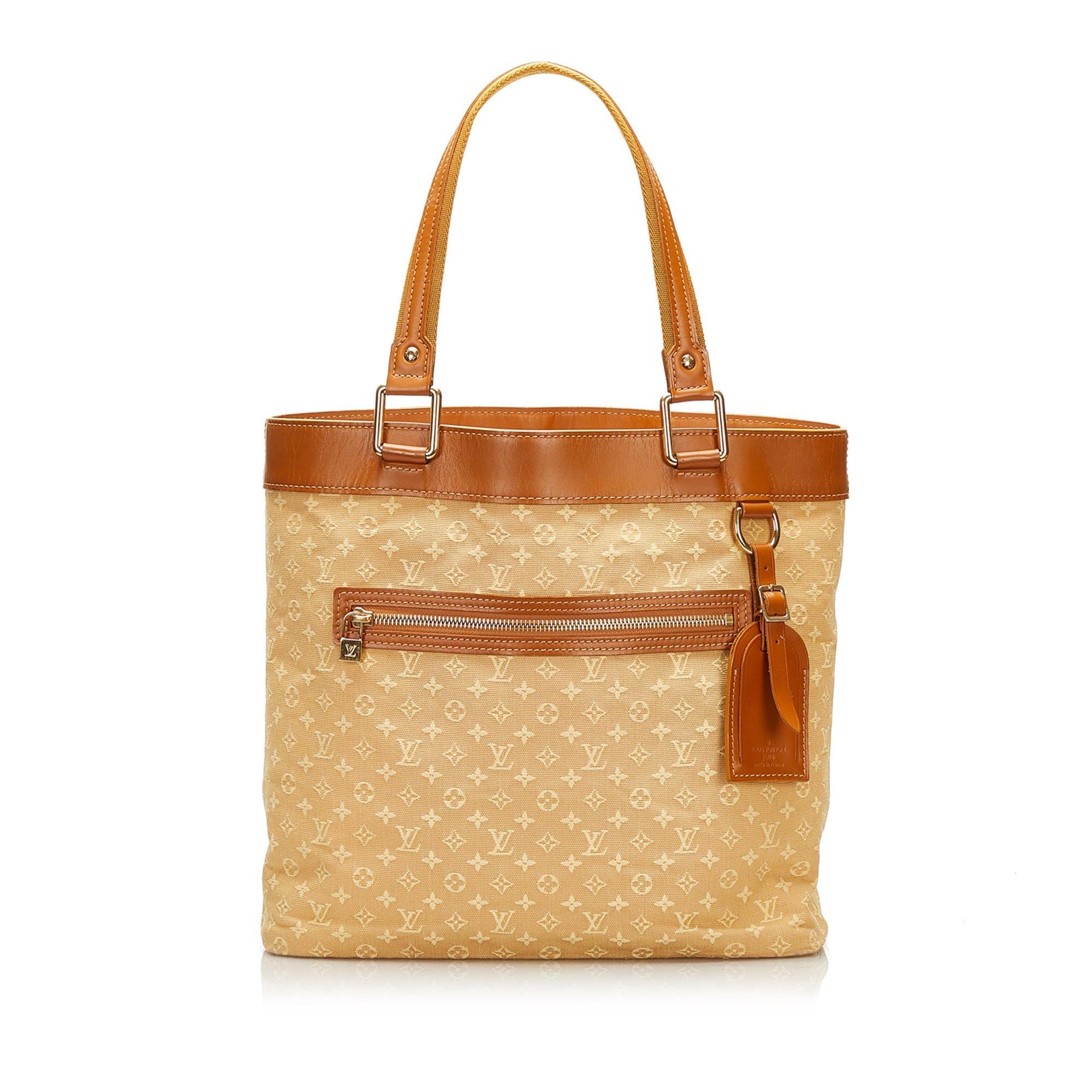 Louis Vuitton Monogram Mini Lin Lucille PM (SHG-35763)