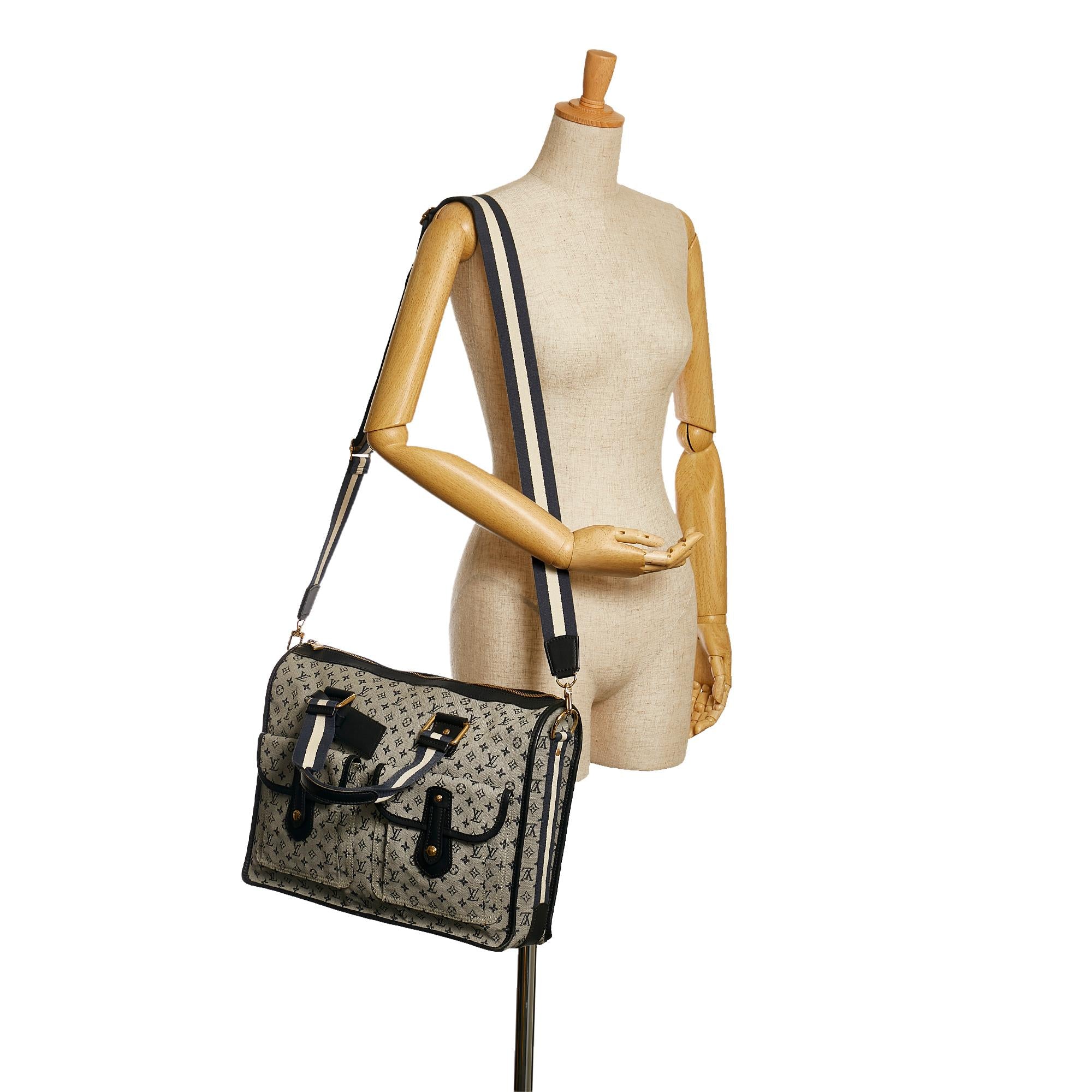 Louis Vuitton Monogram Mini Lin Sac Mary Kate 48H (SHG-34986)