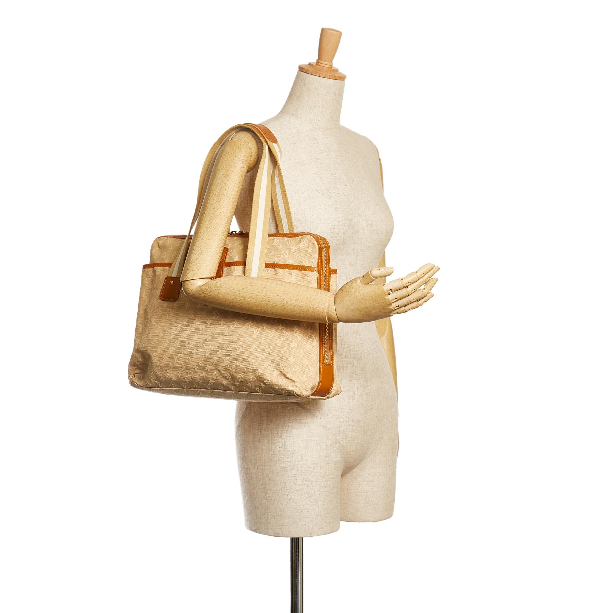 Louis Vuitton Monogram Mini Lin Sac Mary Kate (SHG-35826)