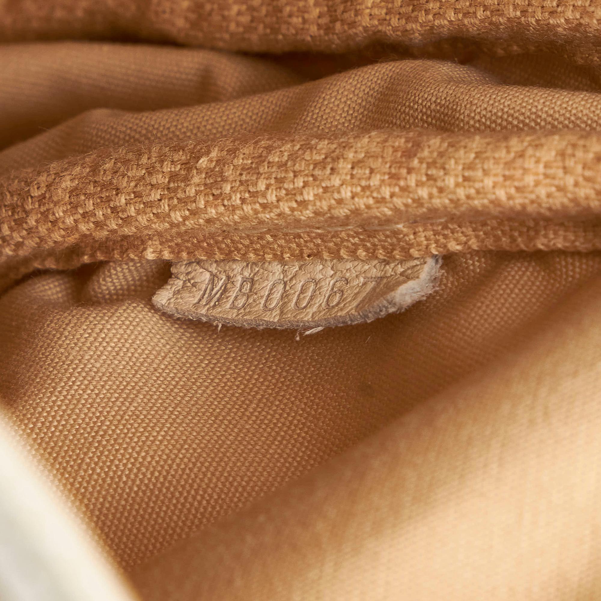 Louis Vuitton Monogram Mini Lin Saumur (SHG-29112)