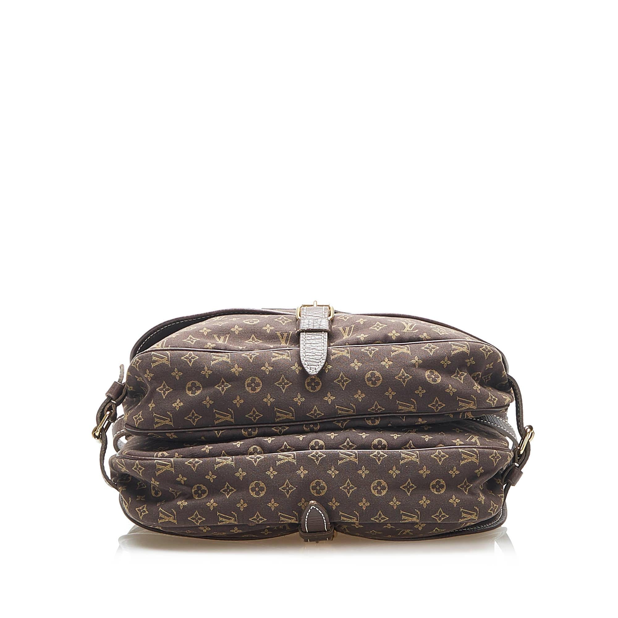 Louis Vuitton Monogram Mini Lin Saumur (SHG-35066)