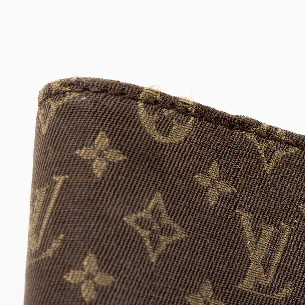 Louis Vuitton Monogram Mini Lin Small Ring Agenda Cover - FINAL SALE (SHF-20321)