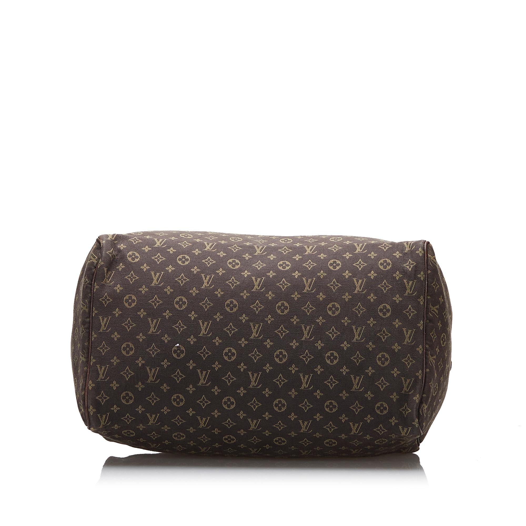 Louis Vuitton Monogram Mini Lin Speedy 30 (SHG-Q4pfq5)