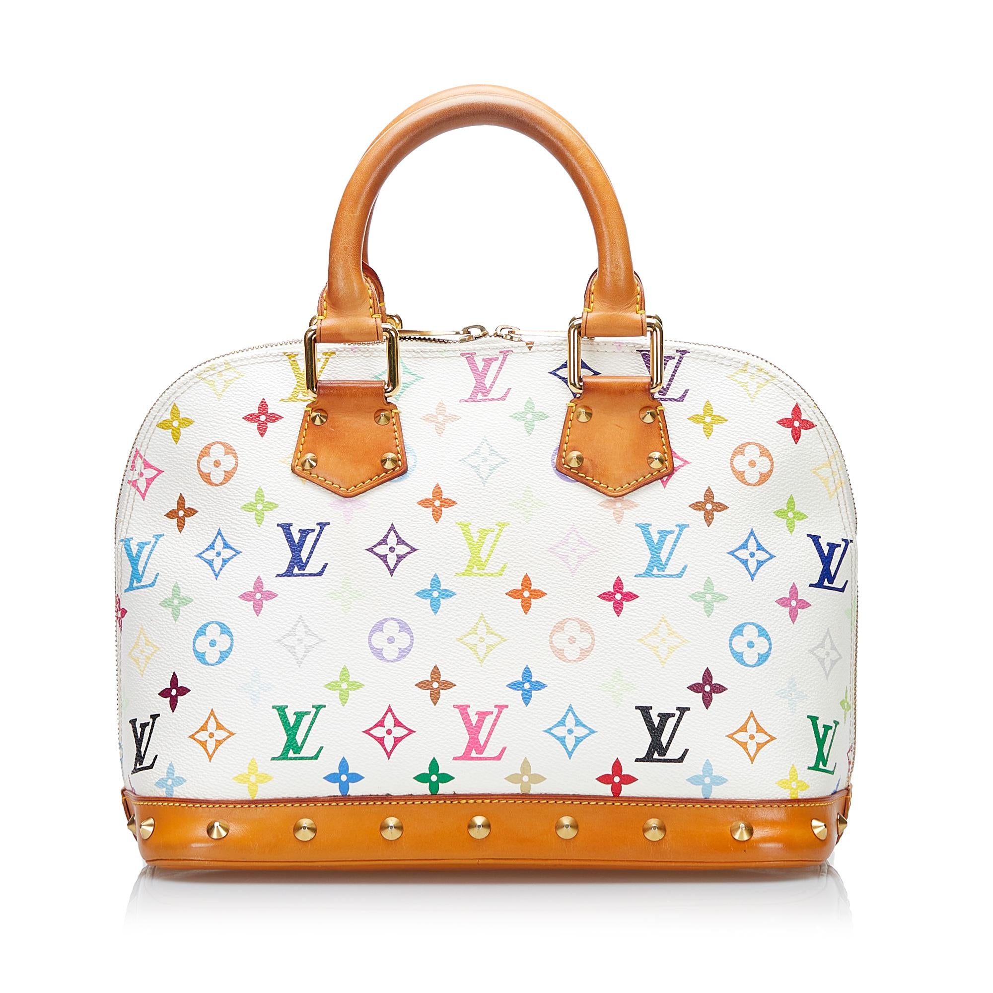 Louis Vuitton Monogram Multicolore Alma PM (SHG-36916)