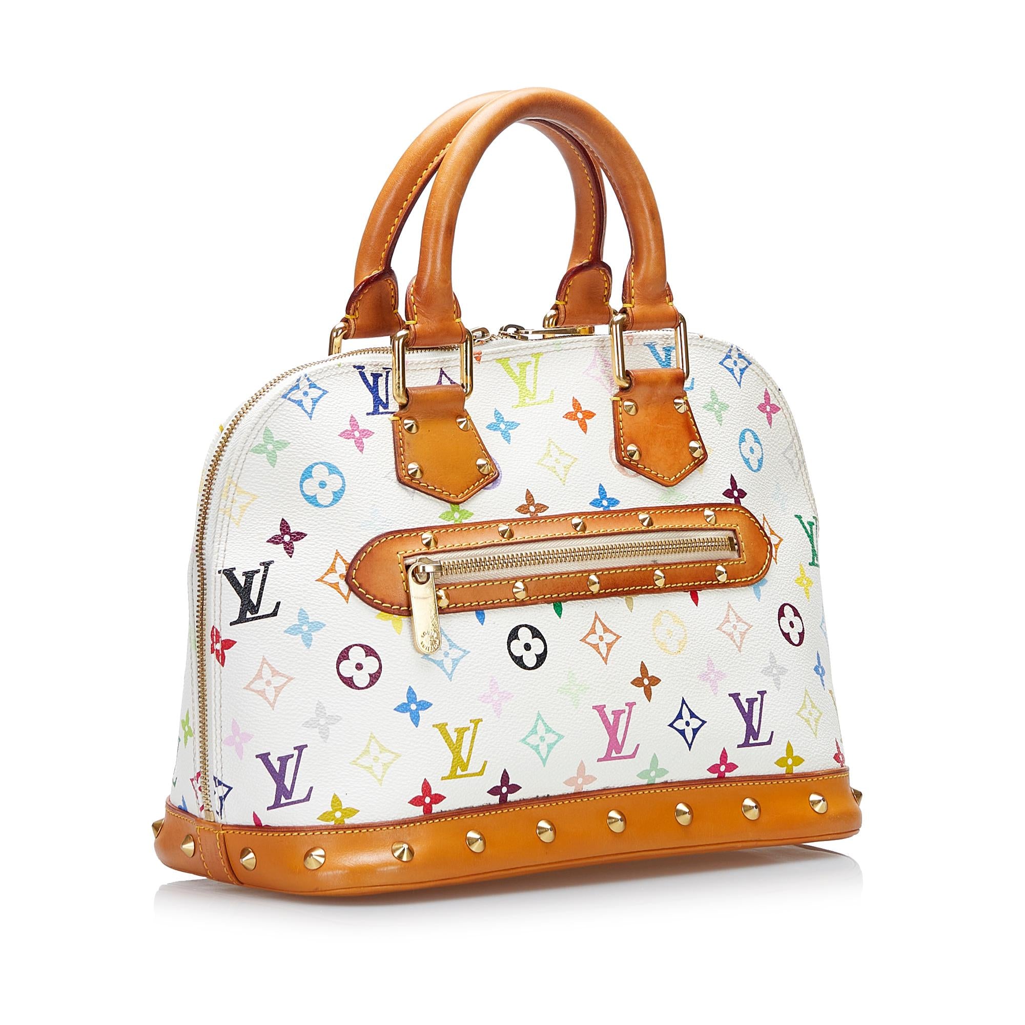 Louis Vuitton Monogram Multicolore Alma PM (SHG-36916)