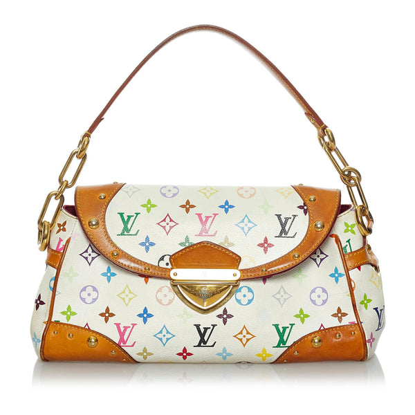 How To Spot Authentic White Multicolor Louis Vuitton Alma Bag and Where to  Find the Date Code 
