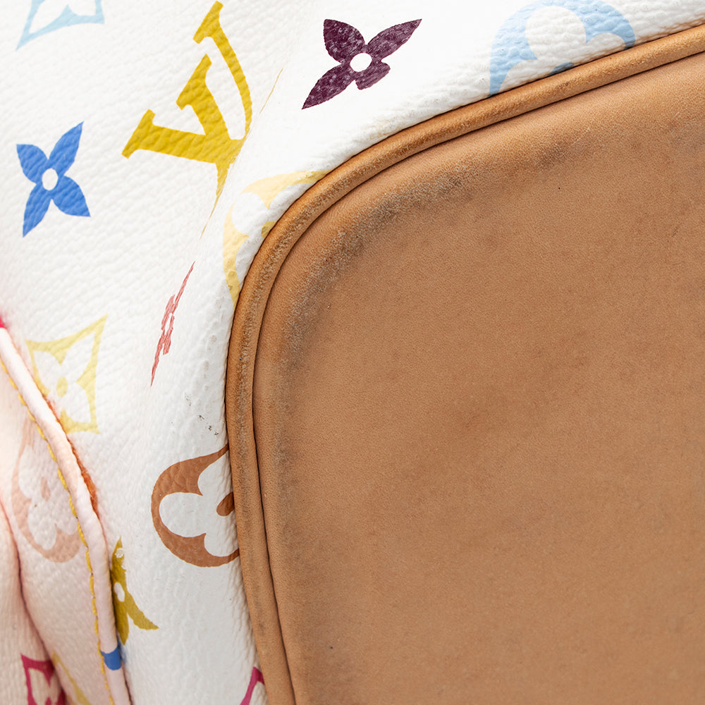 Louis Vuitton Monogram Multicolore Petit Noe Shoulder Bag (SHF-18641)