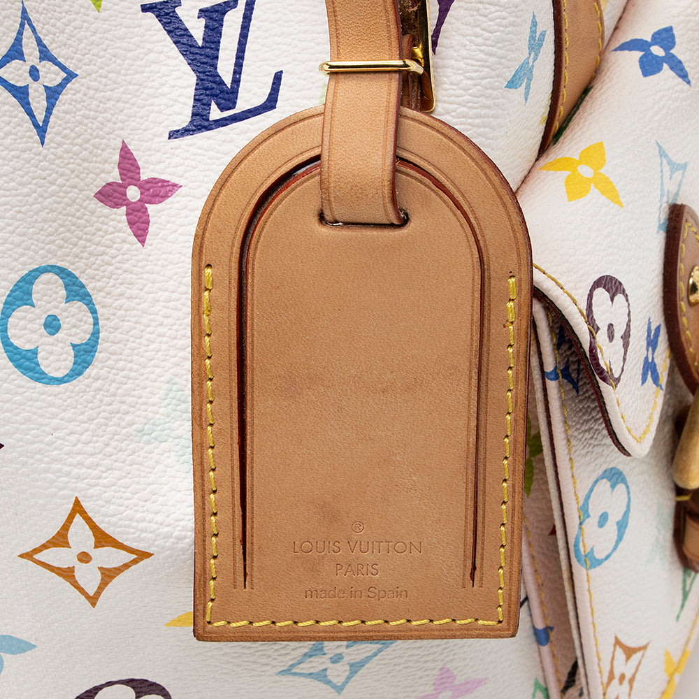 Louis Vuitton Monogram Multicolore Petit Noe Shoulder Bag (SHF-18641)