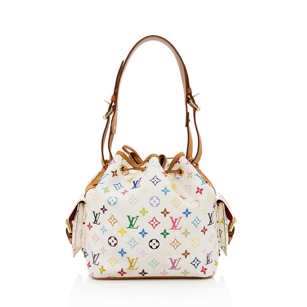 100% Authentic Louis Vuitton Noe Petit Multicolor Shoulder Bag
