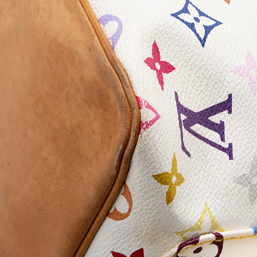 Louis Vuitton Monogram Multicolore Petit Noe Shoulder Bag - FINAL SALE (SHF-15074)