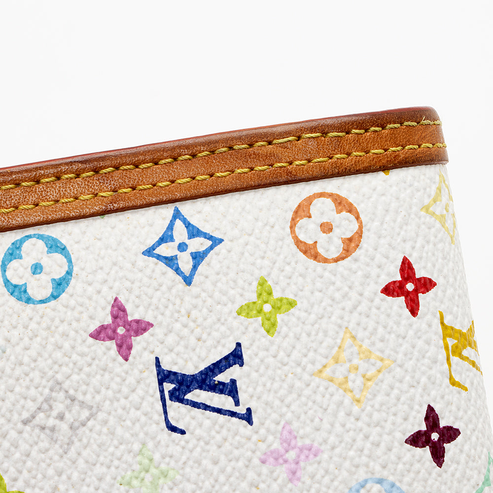 Louis Vuitton Monogram Multicolore Porte Tresor International Wallet (SHF-15845)