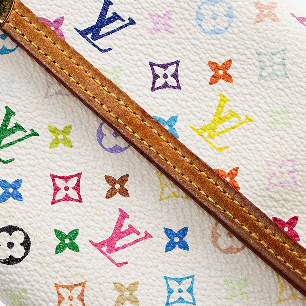 Louis Vuitton Monogram Multicolore Porte Tresor International Wallet (SHF-15845)