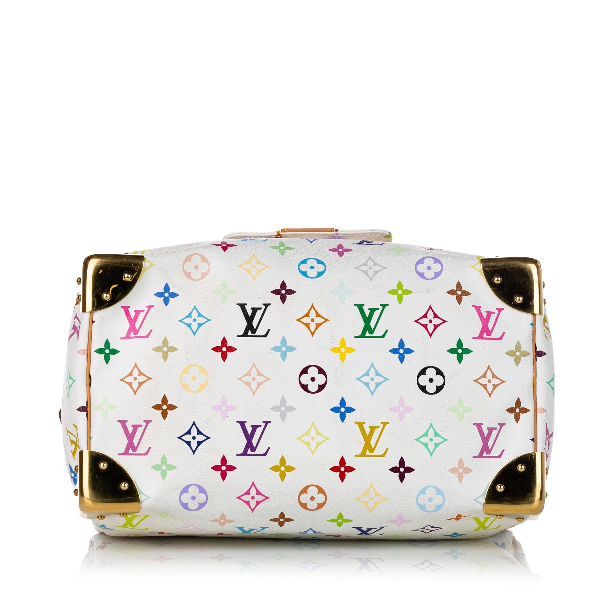 Louis Vuitton Monogram Multicolore Speedy 30 (SHG-30290)
