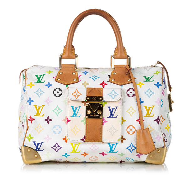 Louis Vuitton - Authenticated Speedy Handbag - Leather White for Women, Never Worn