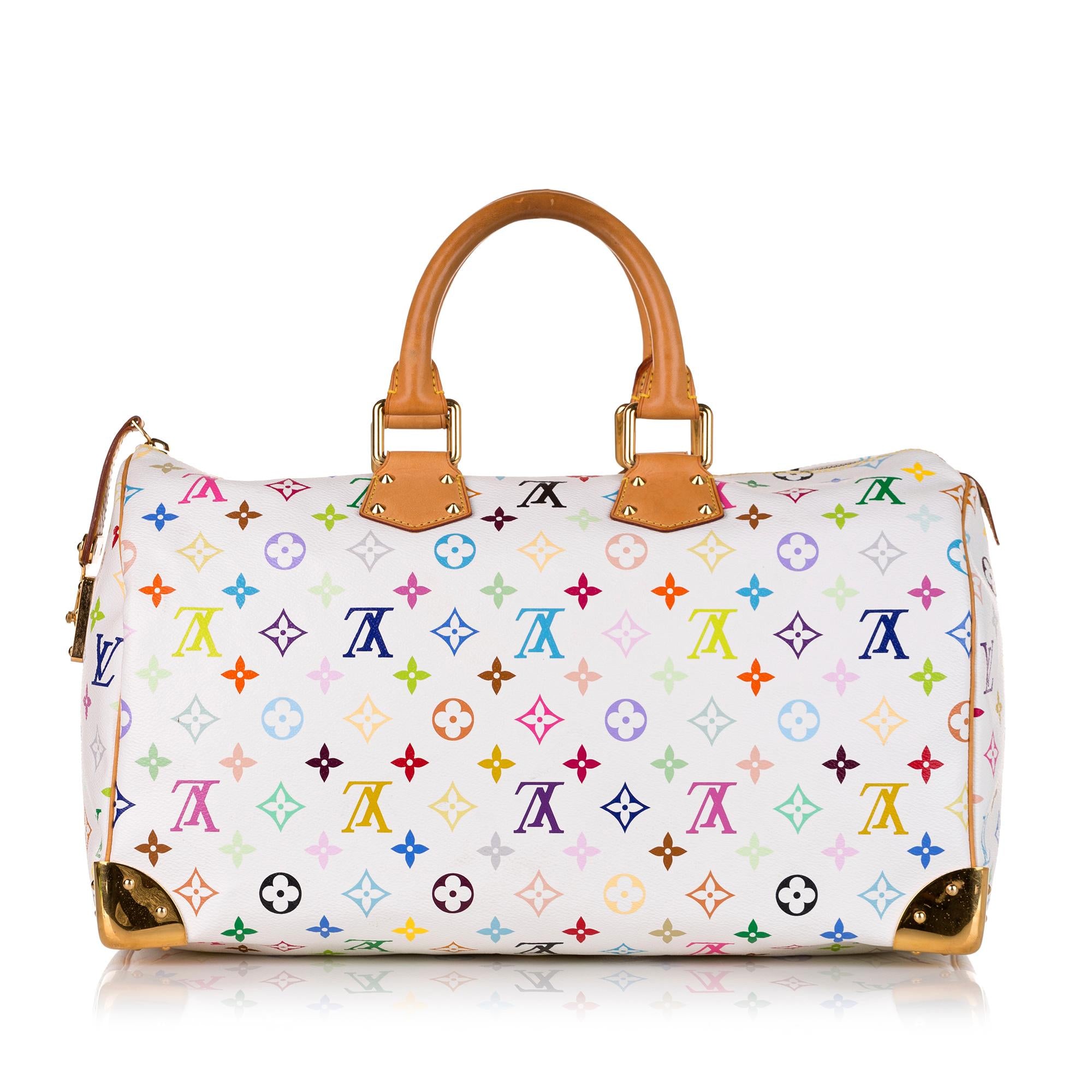 Louis Vuitton Monogram Multicolore Speedy 40 (SHG-36271)