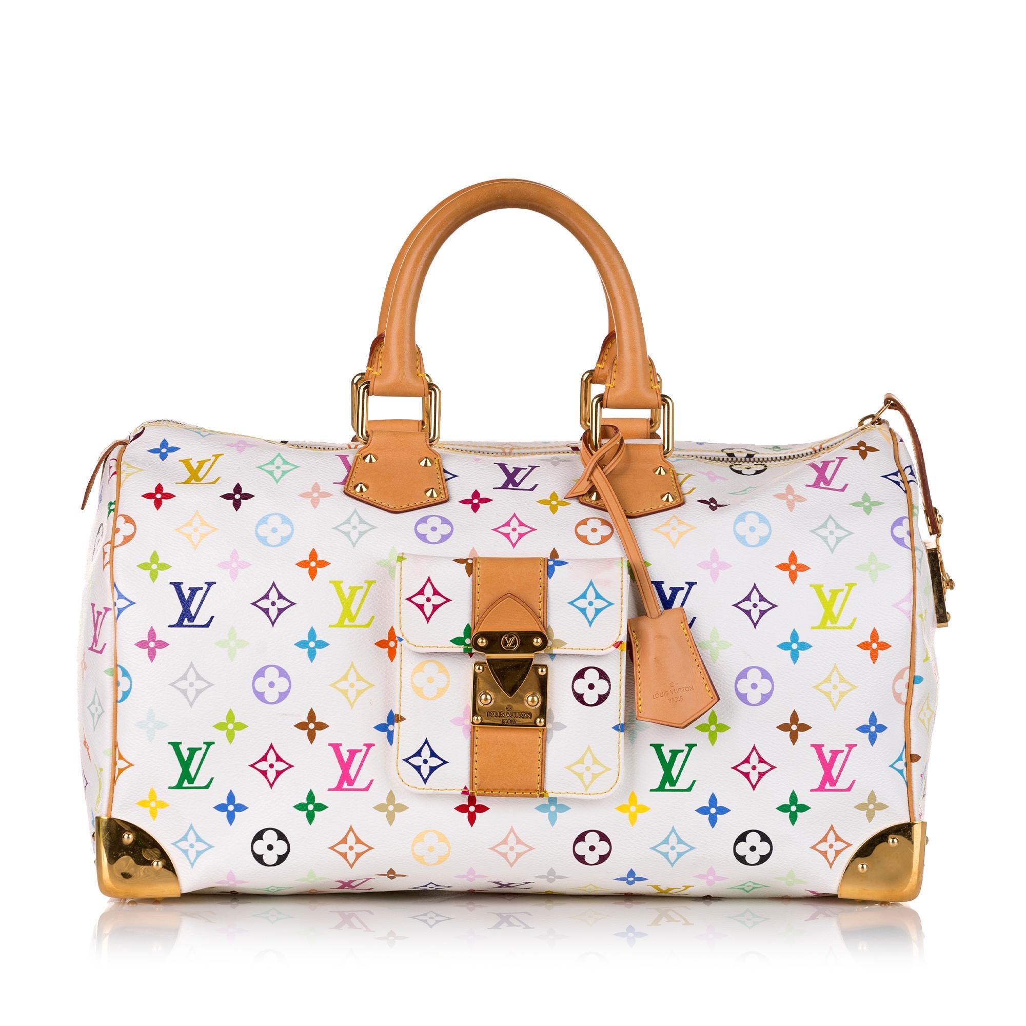 Louis Vuitton Monogram Multicolore Speedy 40 (SHG-36271)