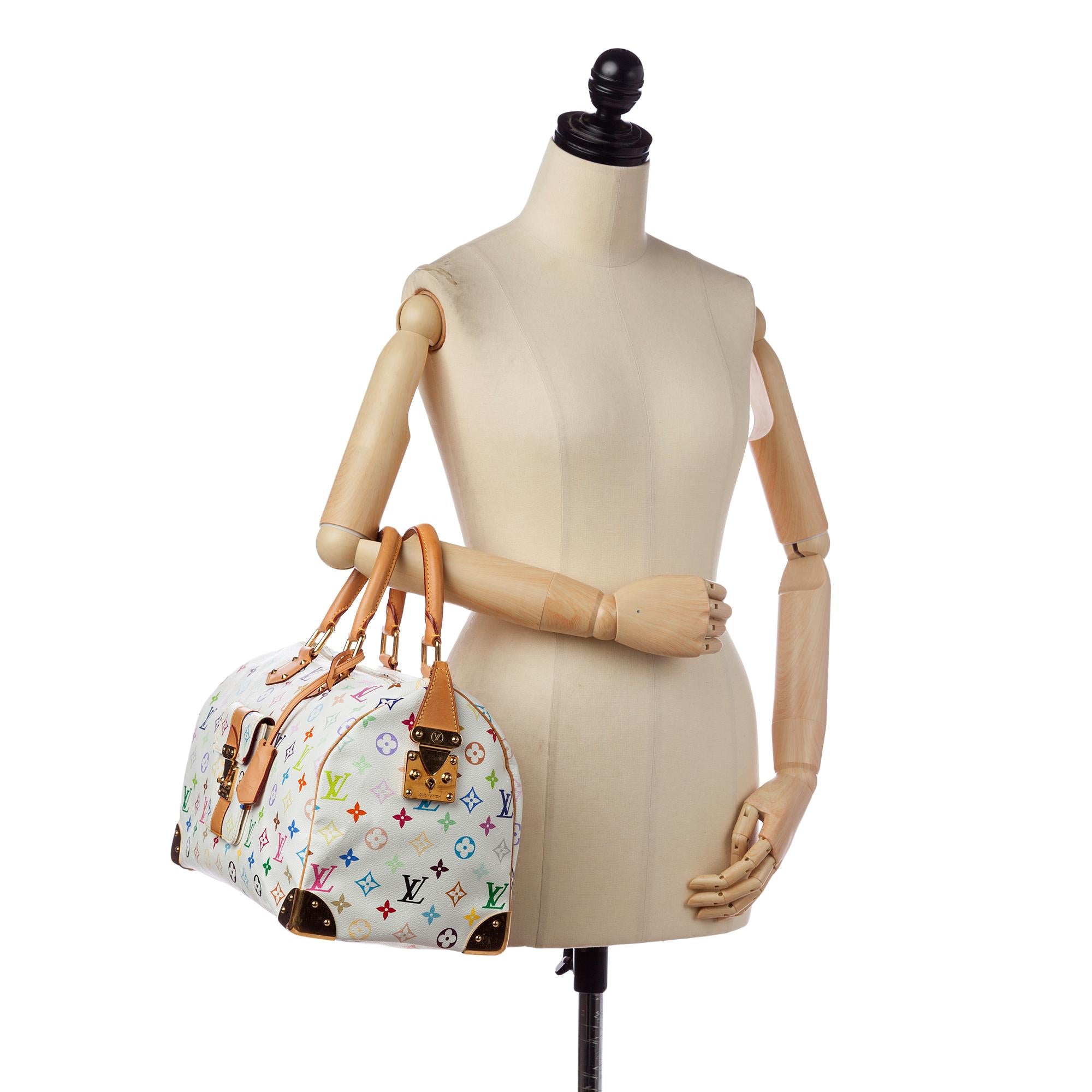 Louis Vuitton Monogram Multicolore Speedy 40 (SHG-36271)
