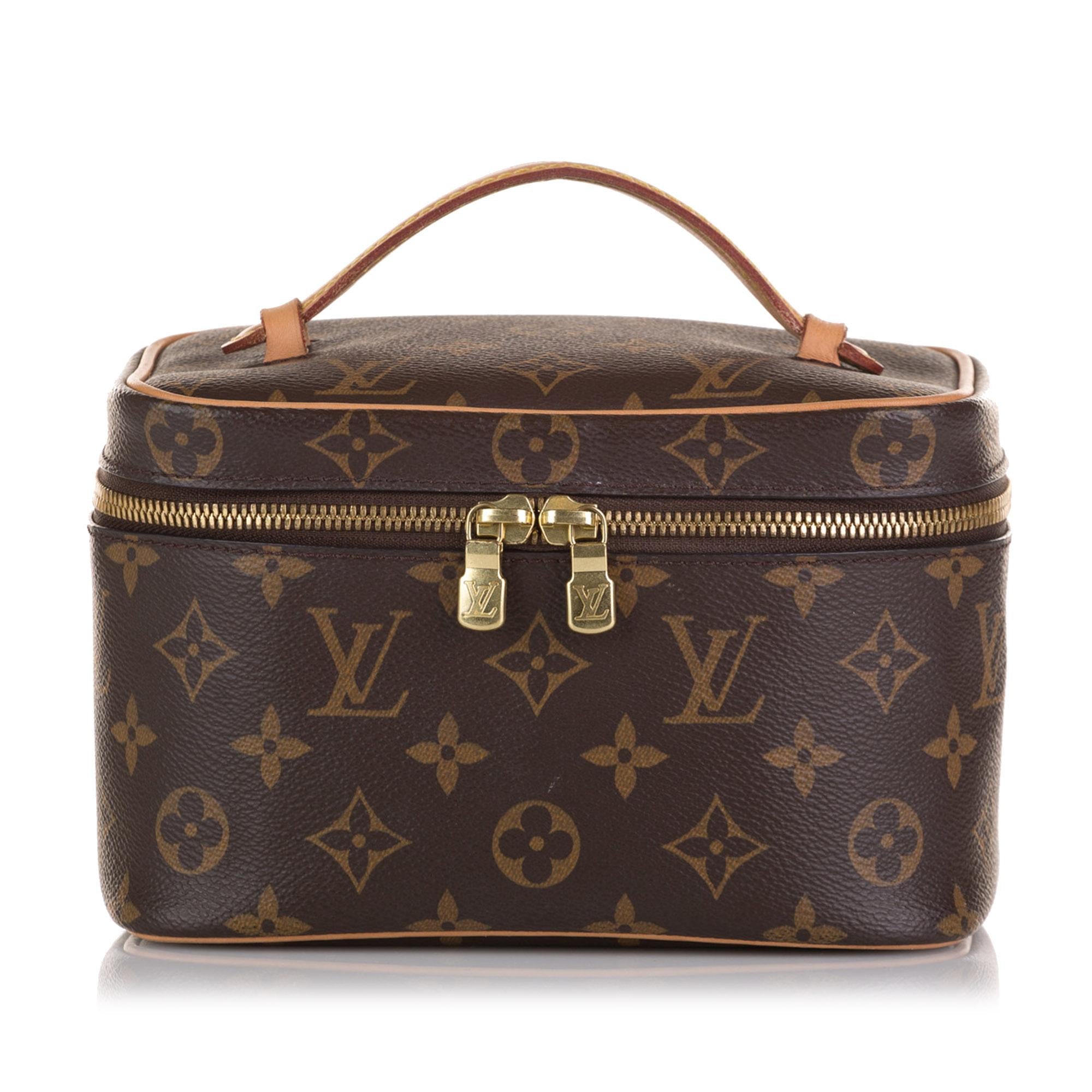 Louis Vuitton Monogram Nice Mini Toiletry Pouch (SHG-36862)