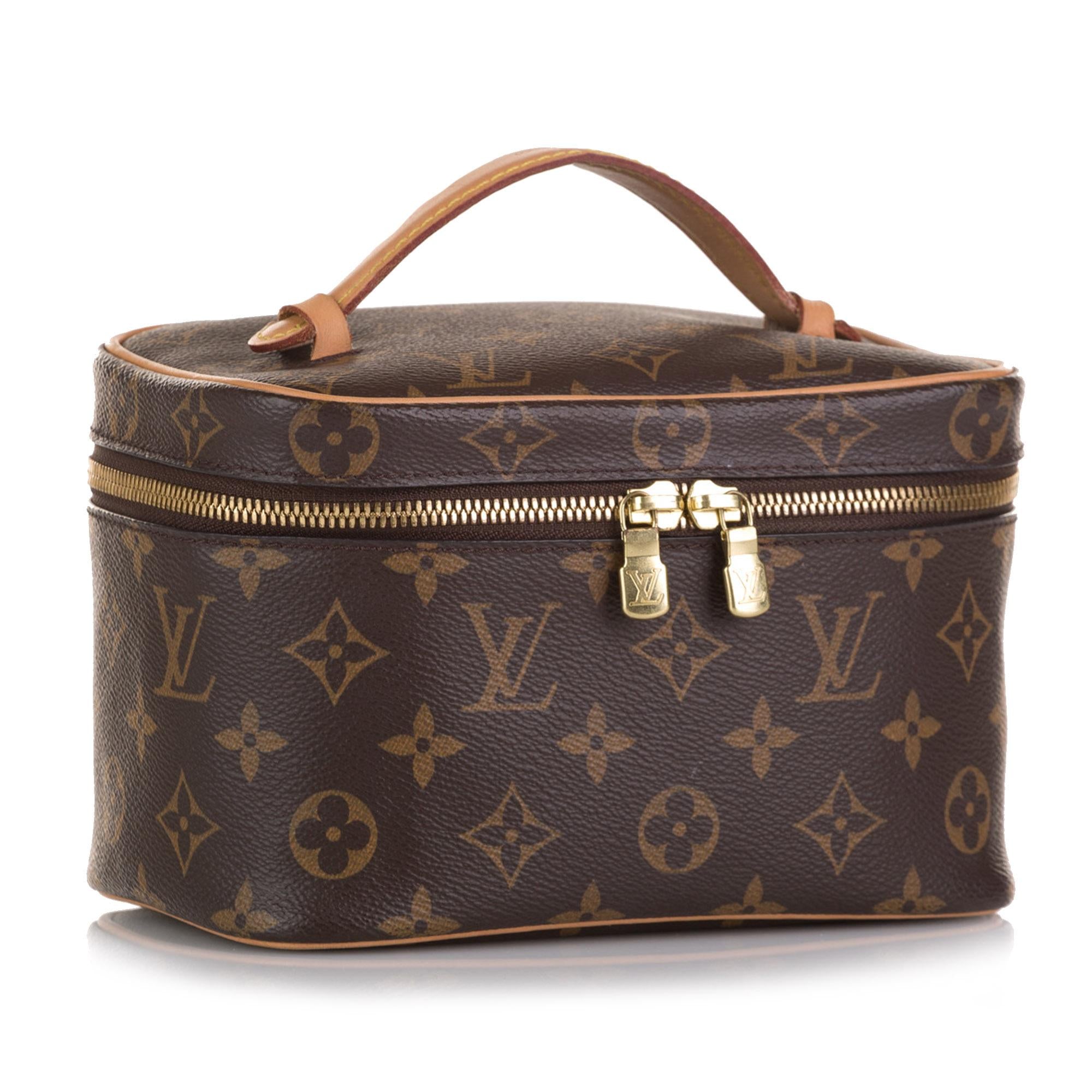 Louis Vuitton Monogram Nice Mini Toiletry Pouch (SHG-36862)