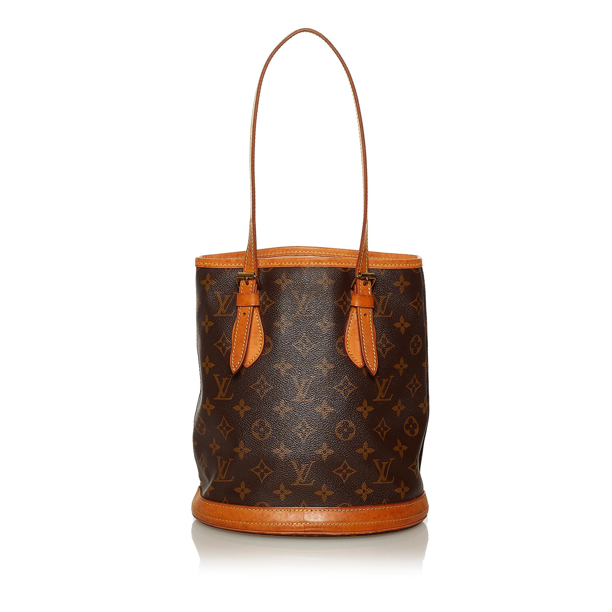 Louis Vuitton Monogram Petit Bucket (SHG-28399)