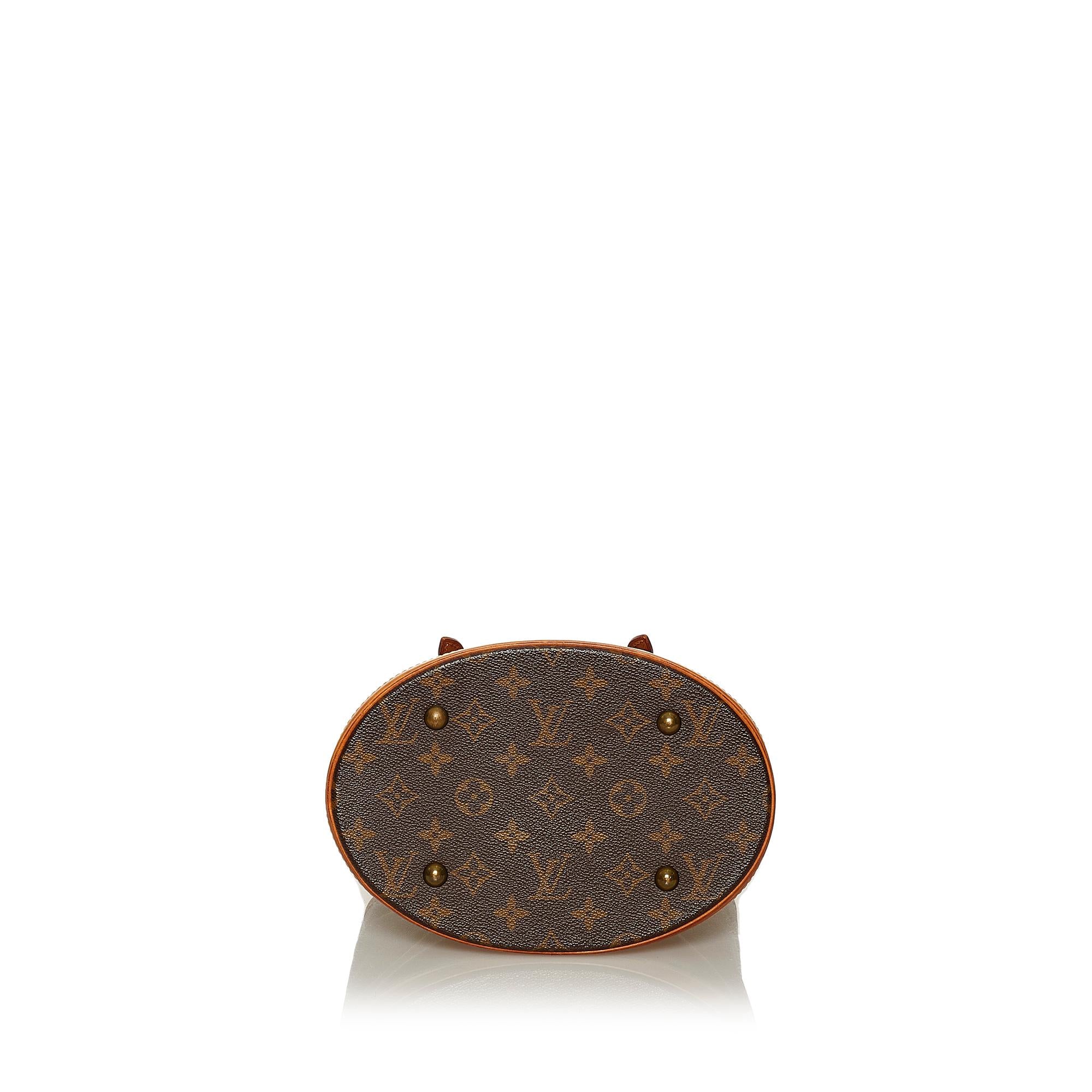 Louis Vuitton Monogram Petit Bucket (SHG-28399)