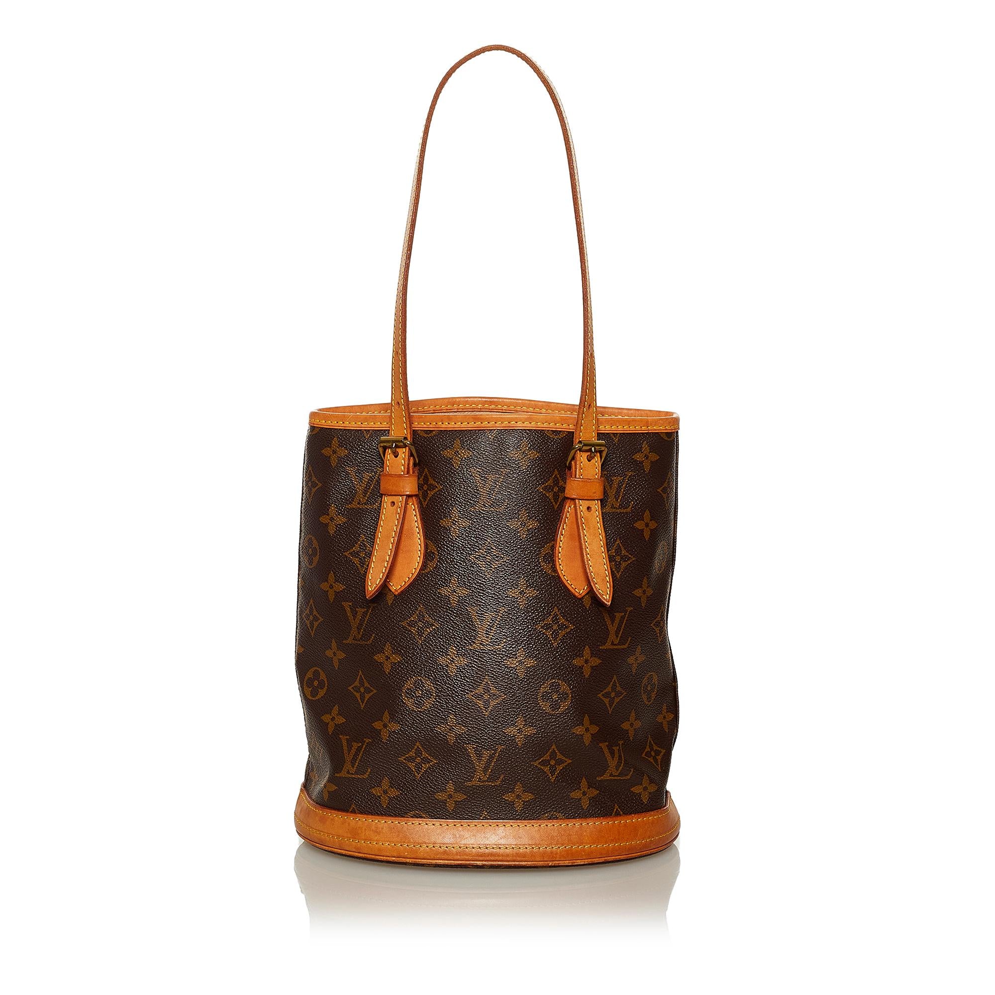 Louis Vuitton Monogram Petit Bucket (SHG-28399)
